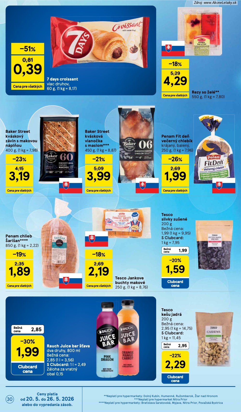 Leták Tesco (20. 5. - 26. 5. 2026) - strana 30 z 49