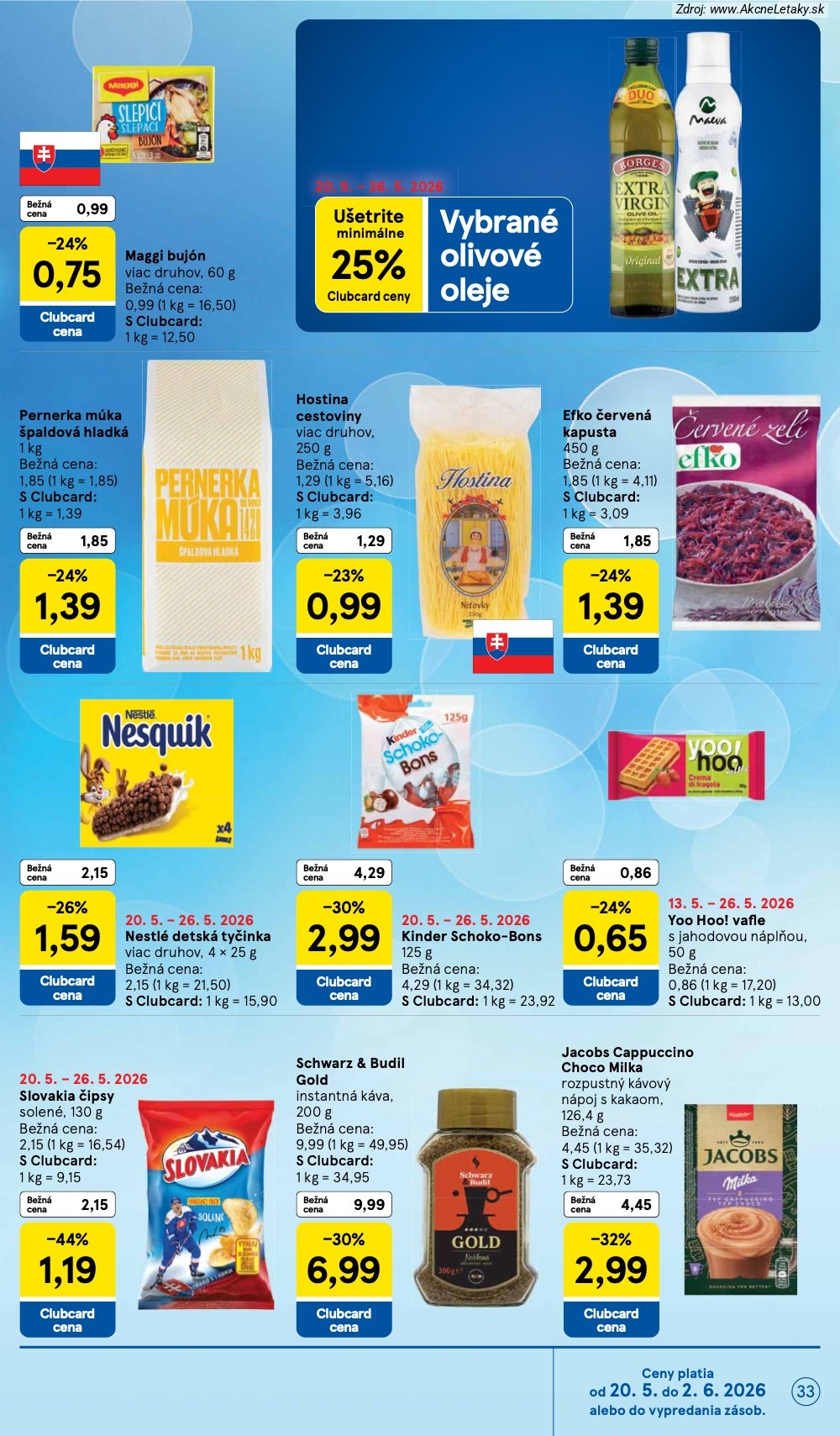 Leták Tesco (20. 5. - 26. 5. 2026) - strana 33 z 49