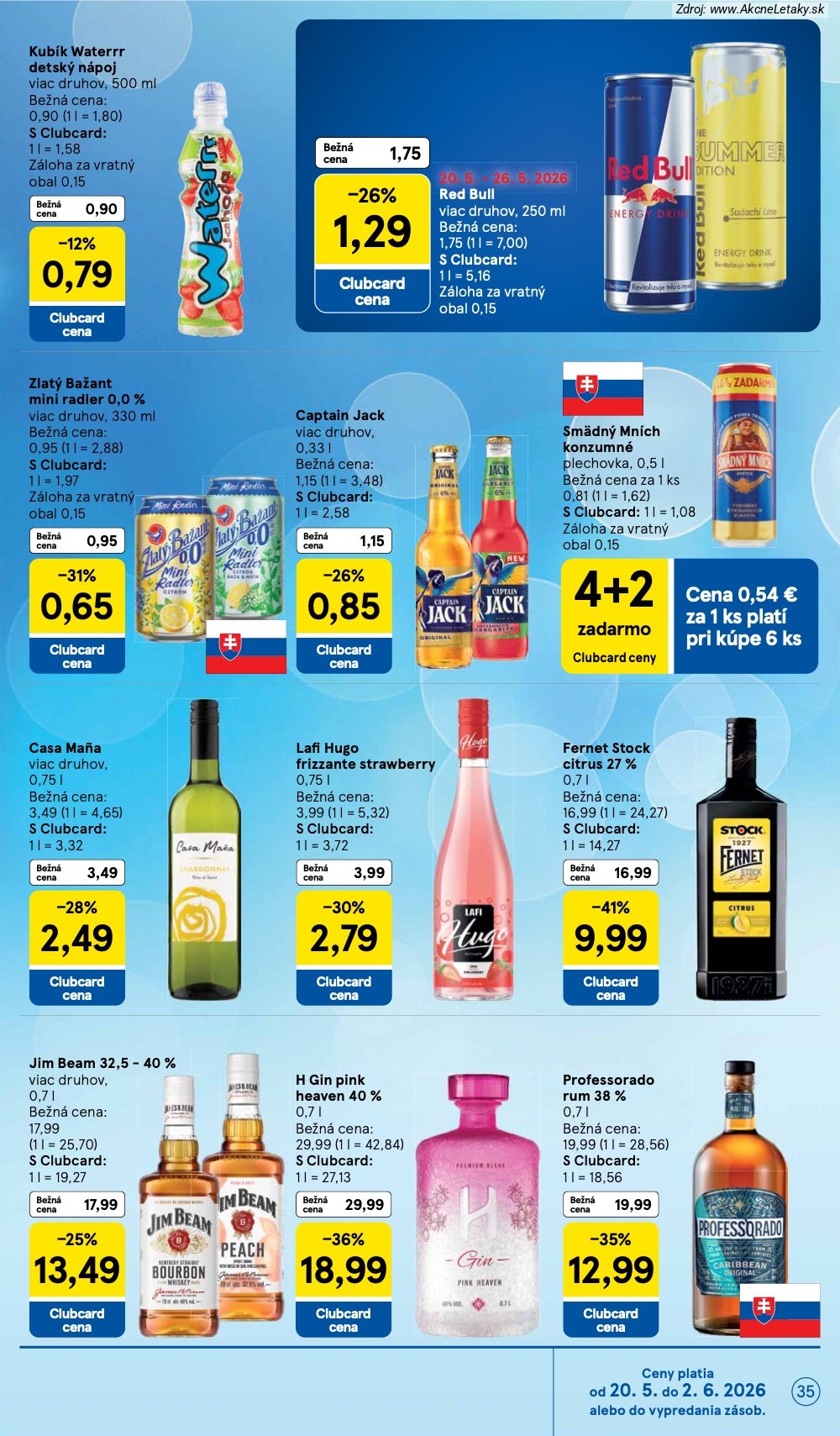 Leták Tesco (20. 5. - 26. 5. 2026) - strana 35 z 49