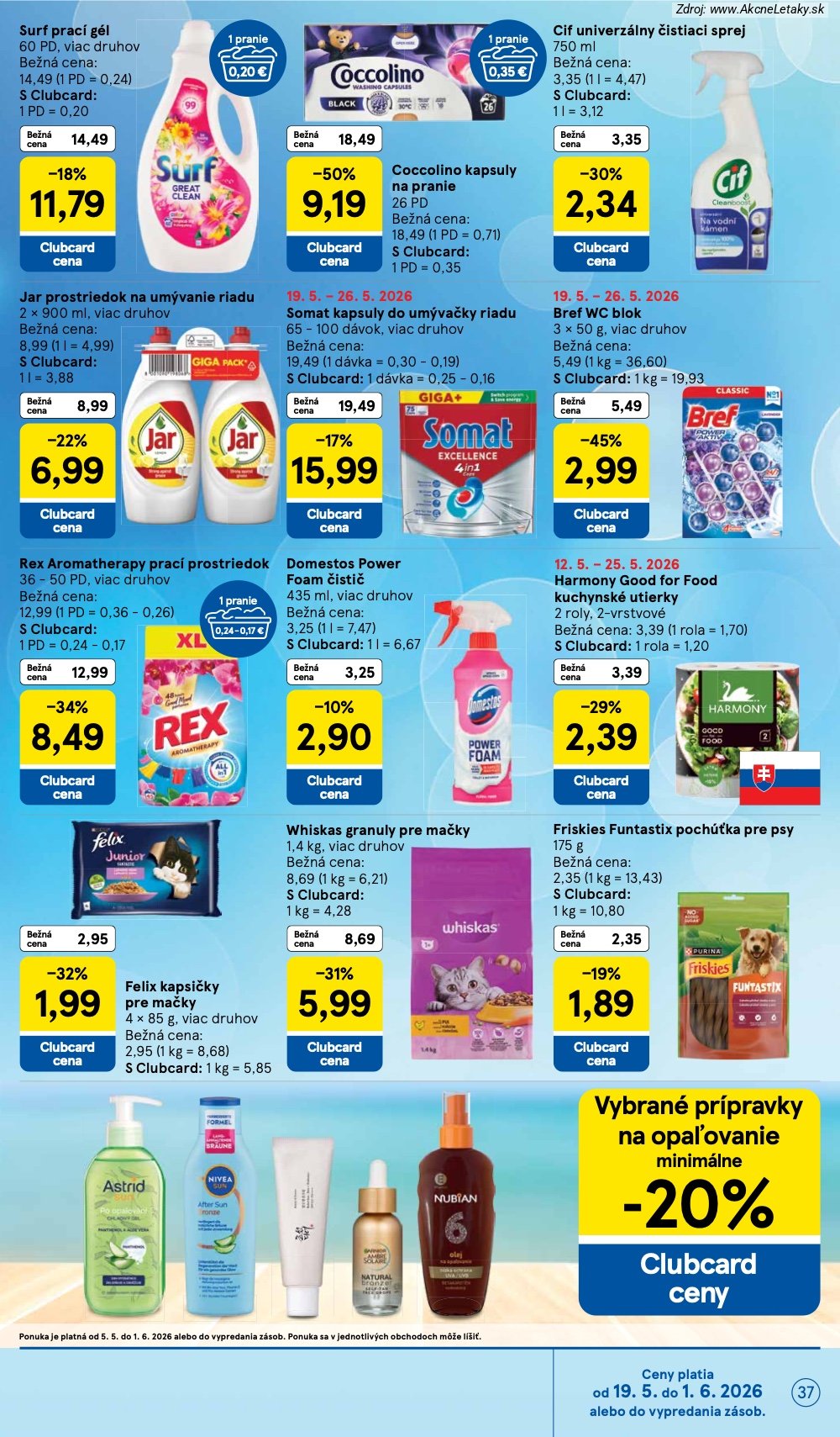Leták Tesco (20. 5. - 26. 5. 2026) - strana 37 z 49