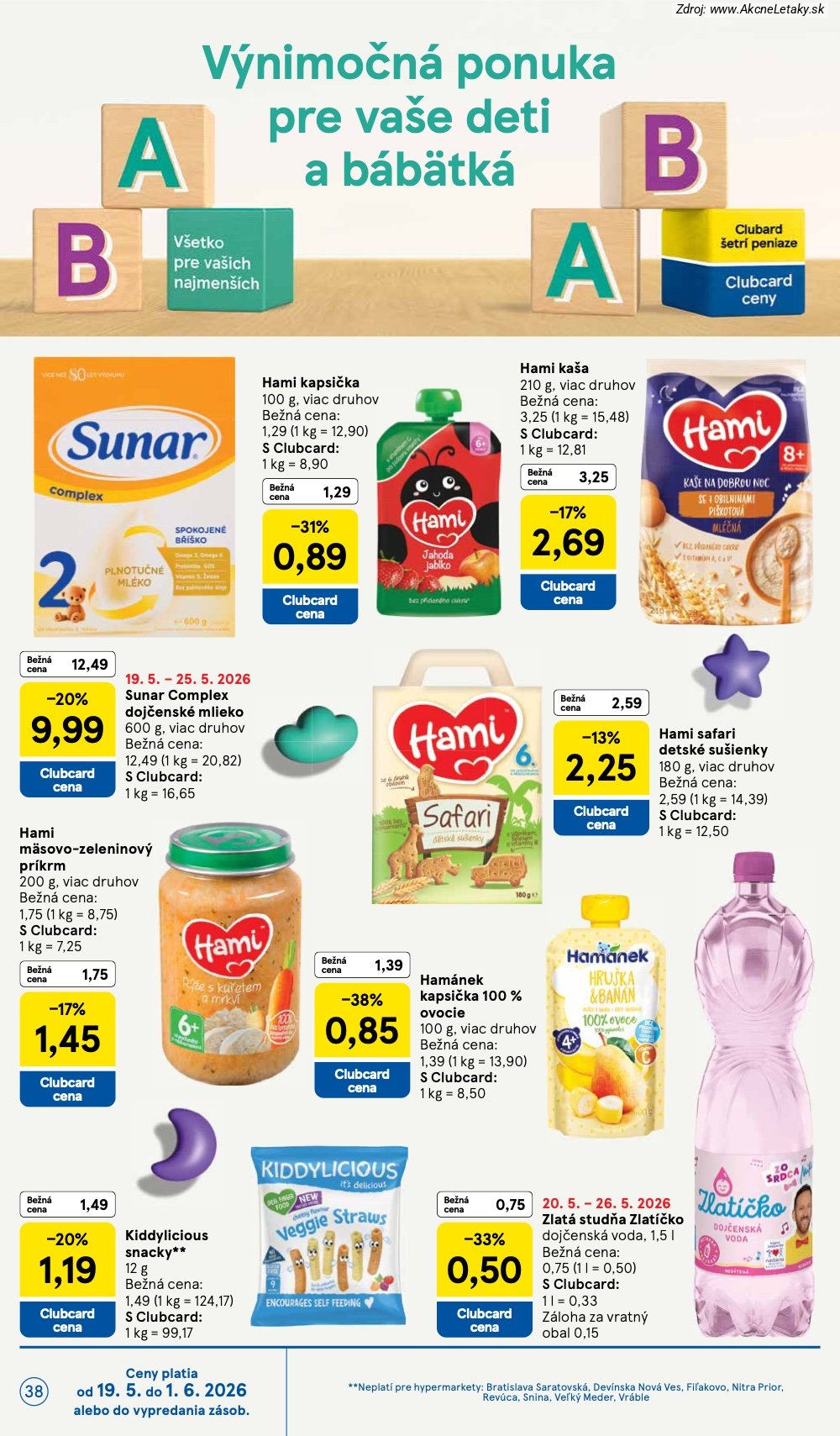 Leták Tesco (20. 5. - 26. 5. 2026) - strana 38 z 49