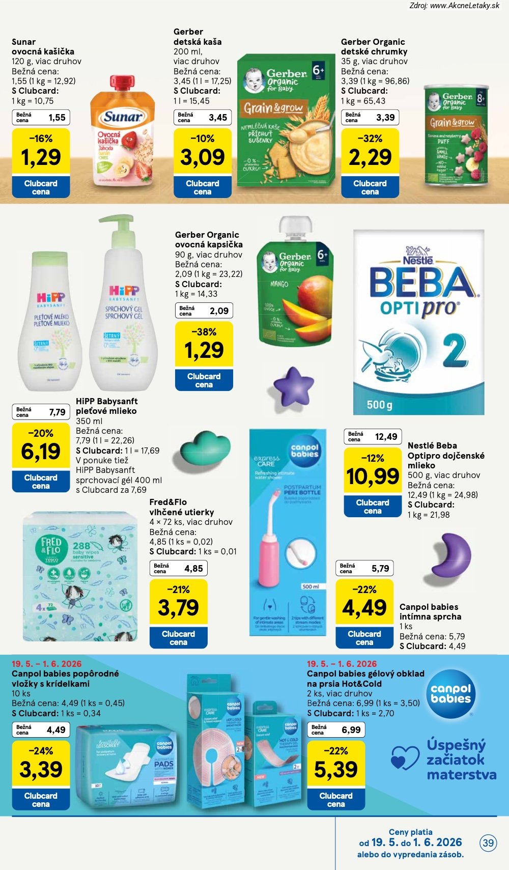 Leták Tesco (20. 5. - 26. 5. 2026) - strana 39 z 49