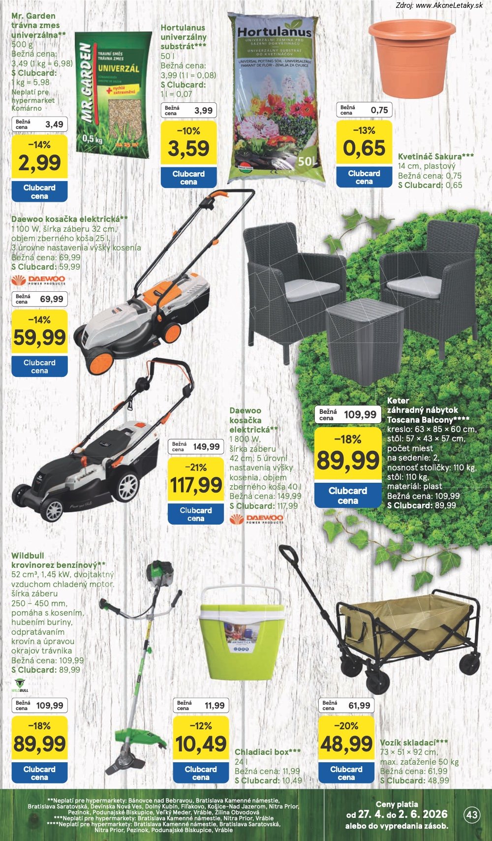 Leták Tesco (20. 5. - 26. 5. 2026) - strana 43 z 49