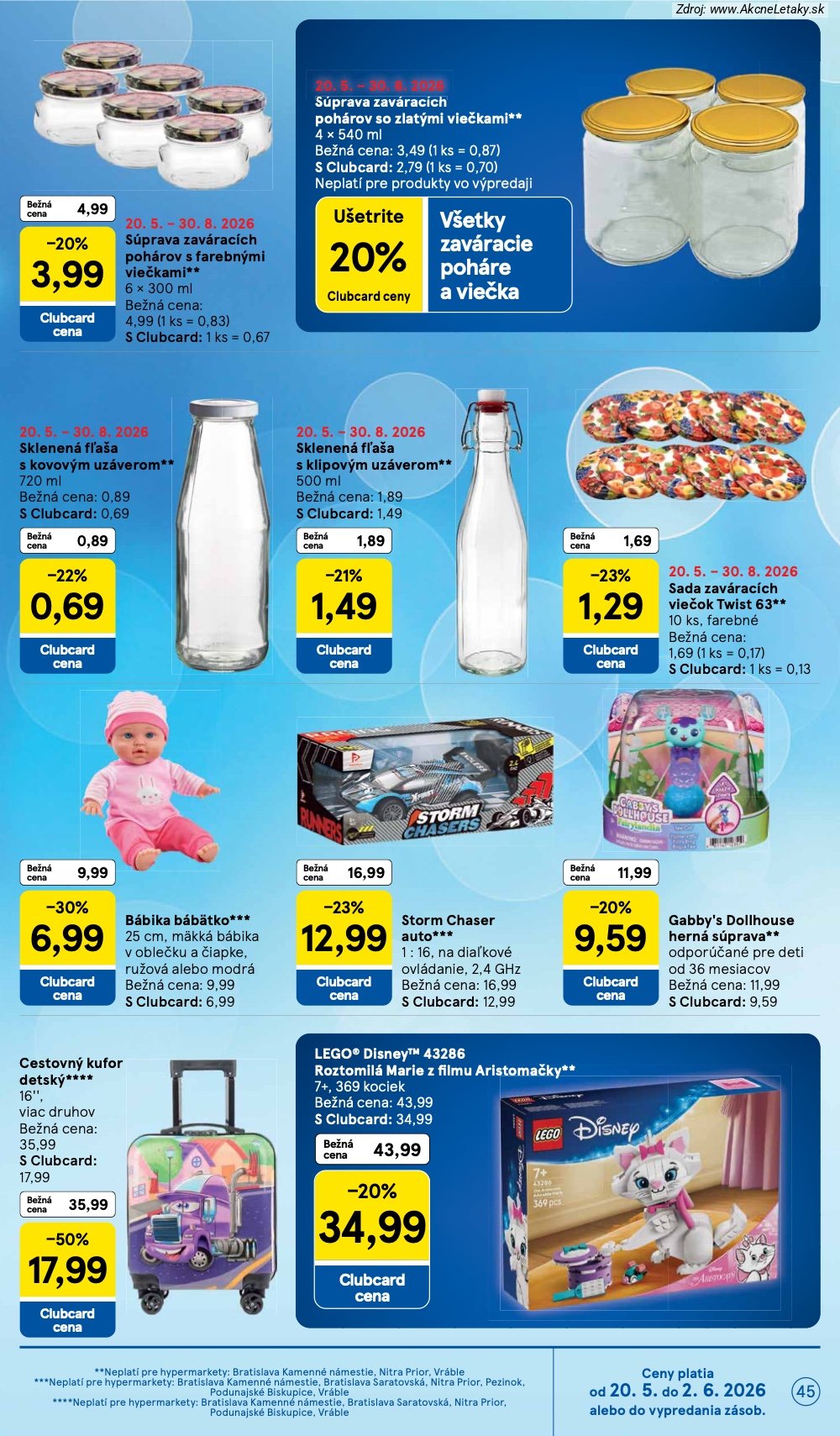 Leták Tesco (20. 5. - 26. 5. 2026) - strana 45 z 49
