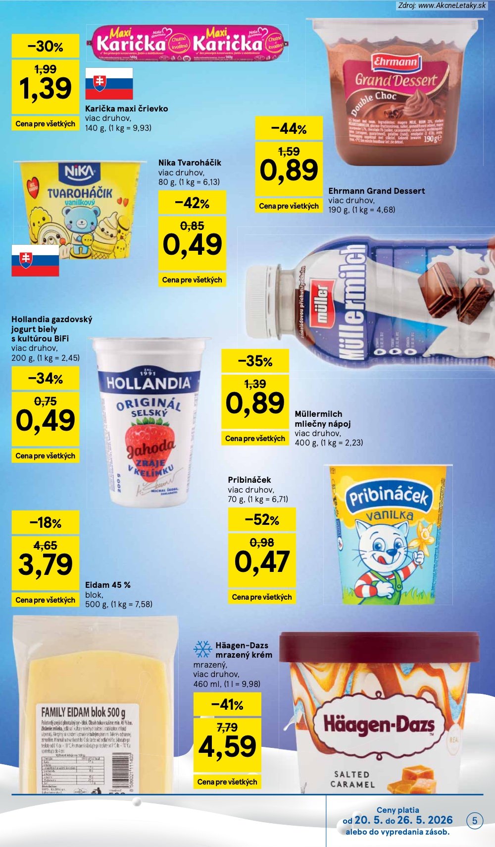 Leták Tesco (20. 5. - 26. 5. 2026) - strana 5 z 49