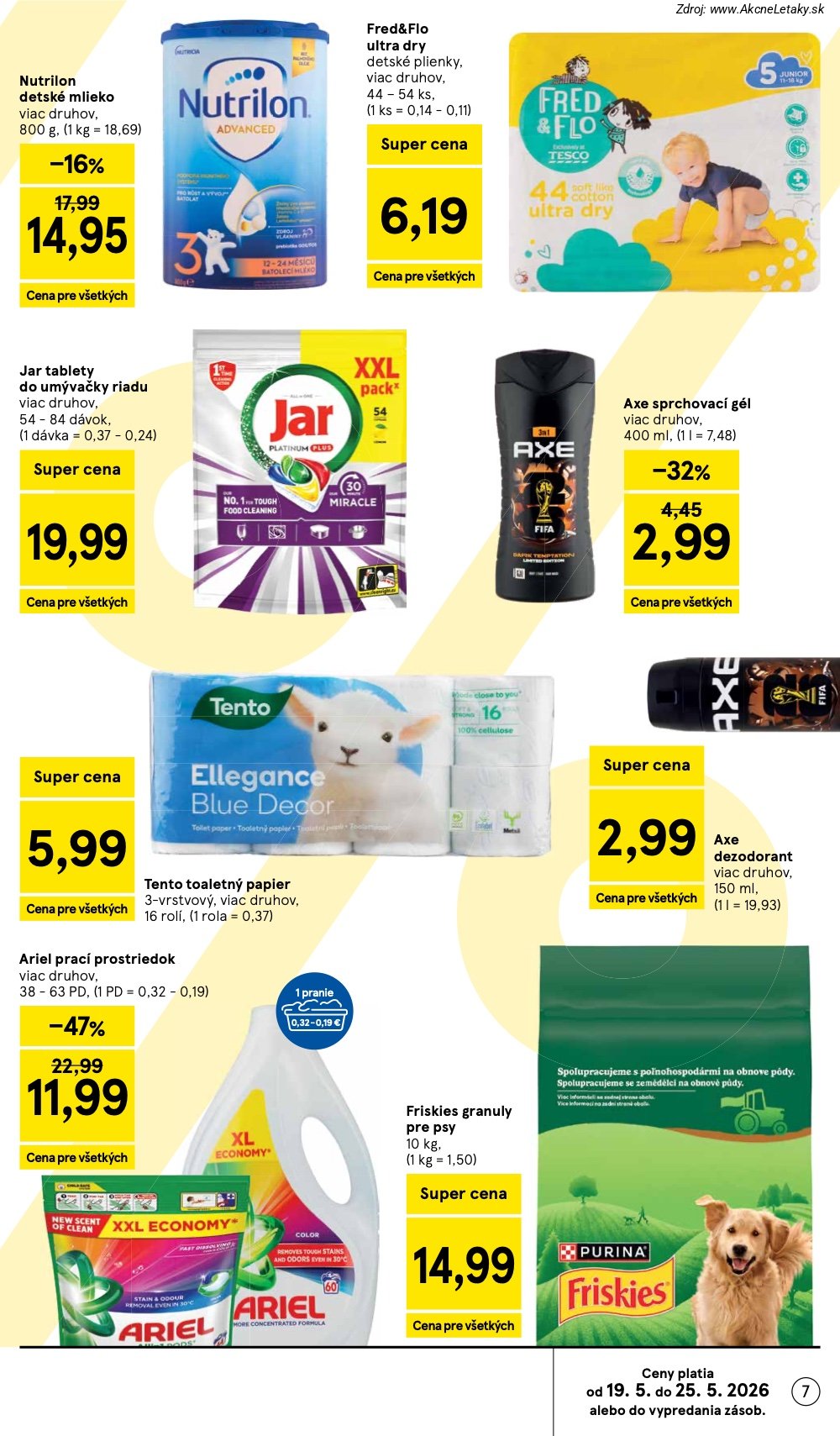 Leták Tesco (20. 5. - 26. 5. 2026) - strana 7 z 49