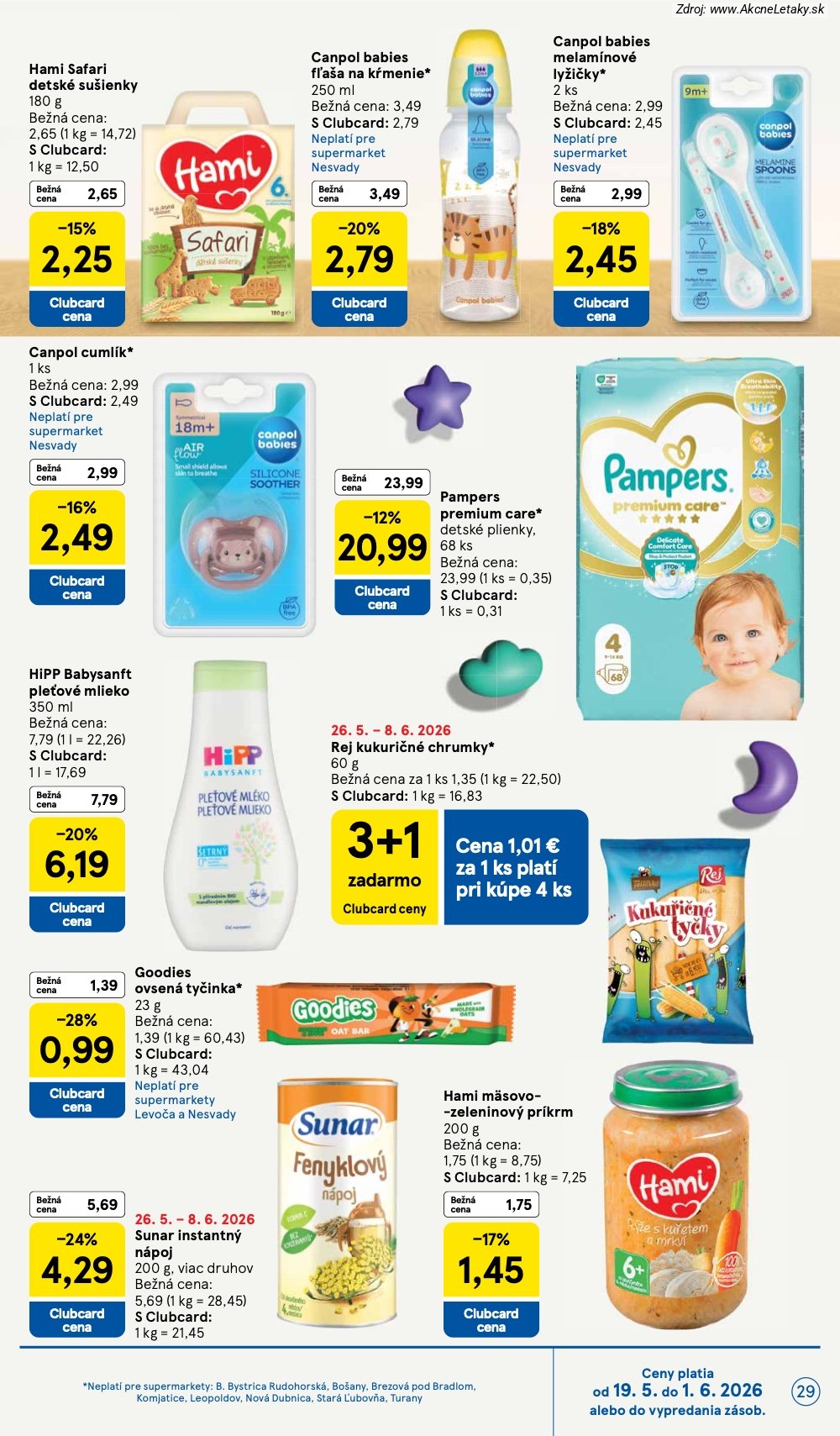 Leták Tesco (27. 5. - 2. 6. 2026) - strana 29 z 30