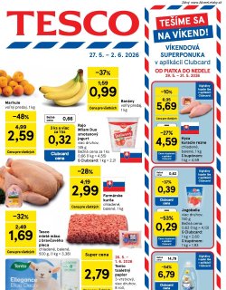 Leták Tesco