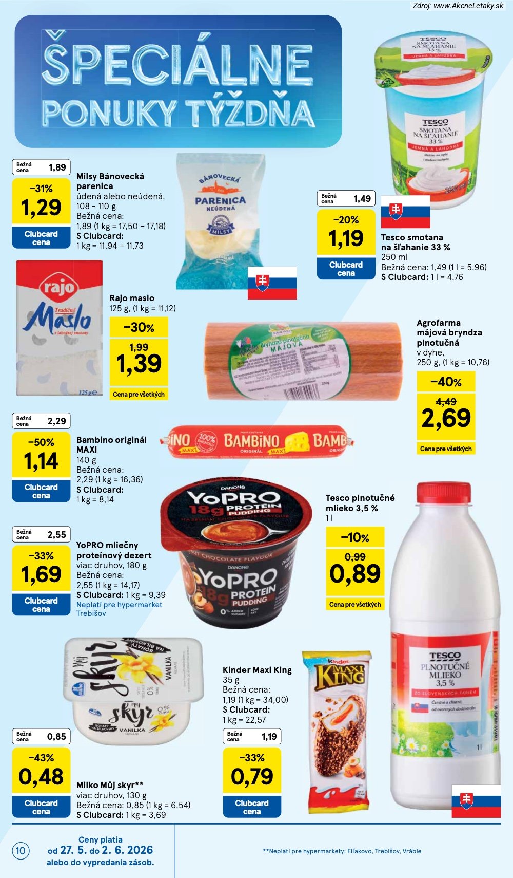 Leták Tesco - strana 10