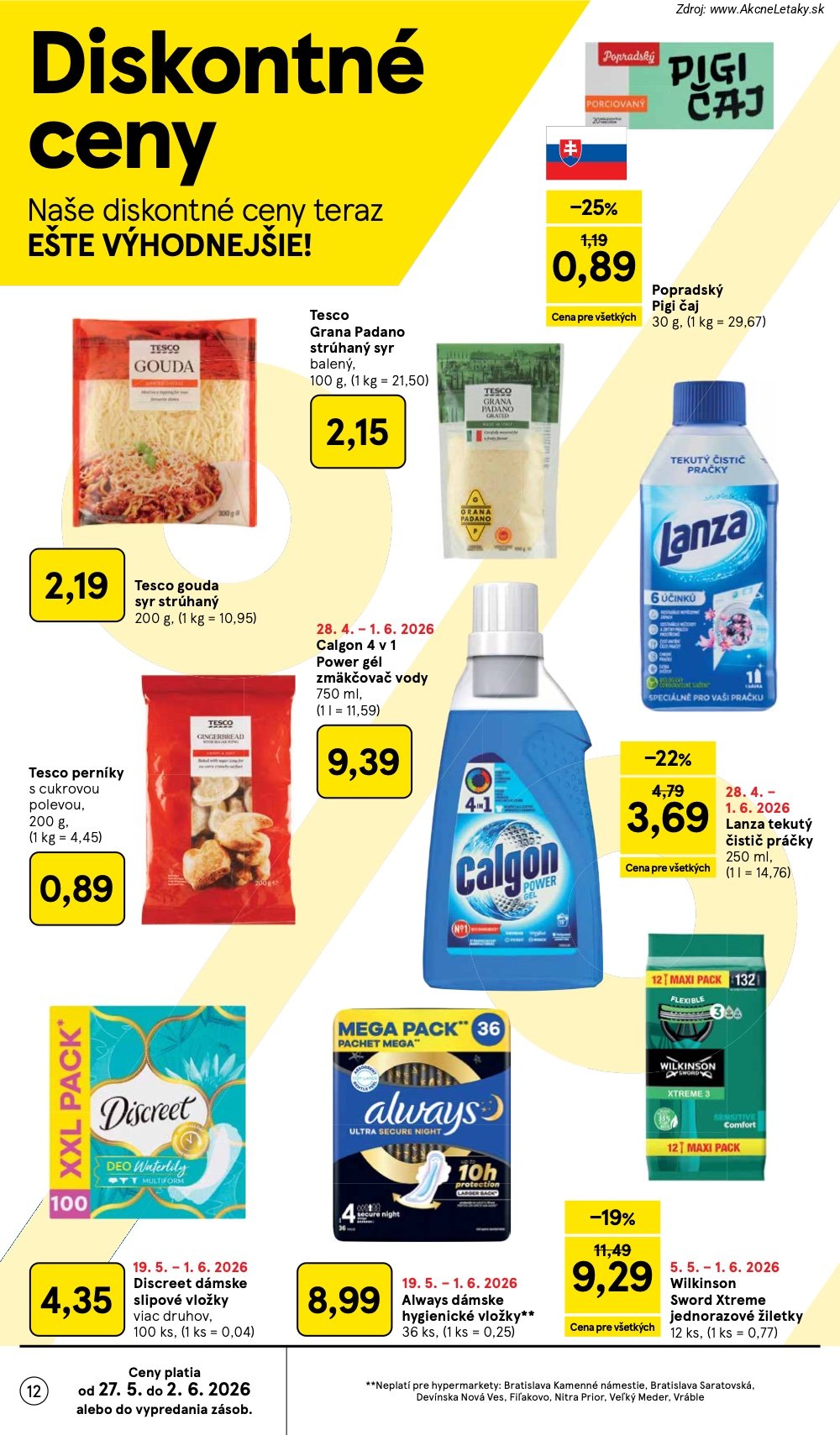 Leták Tesco - strana 12