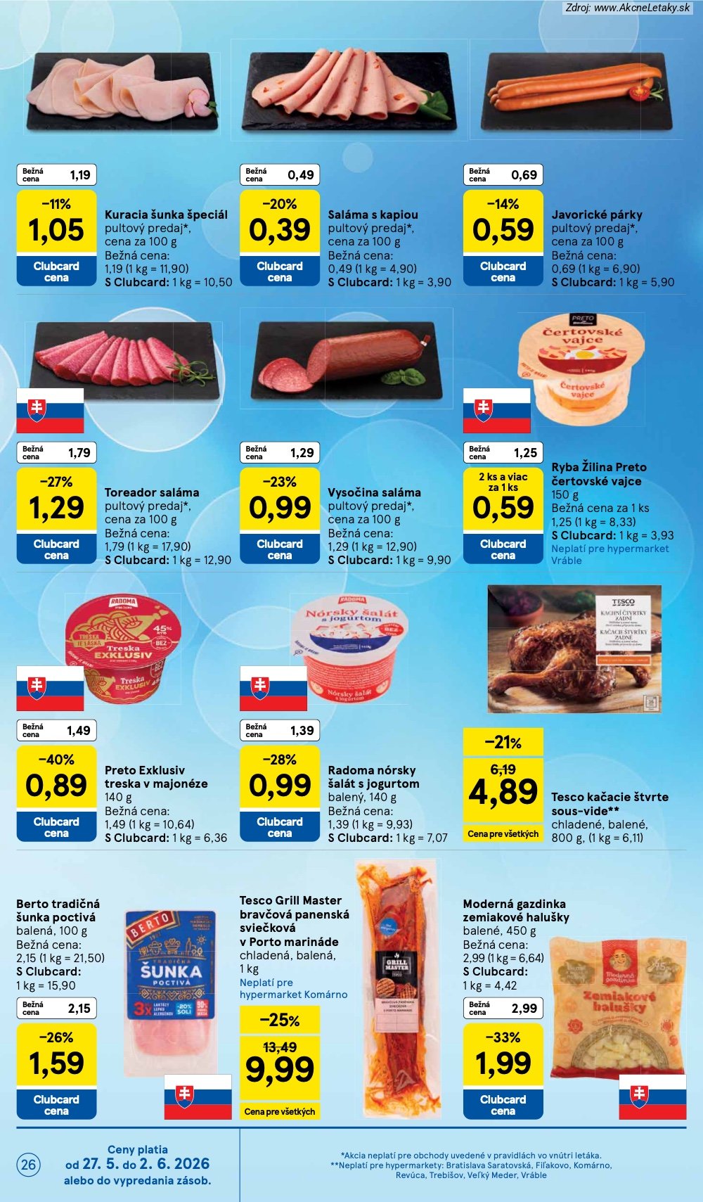 Leták Tesco - strana 26