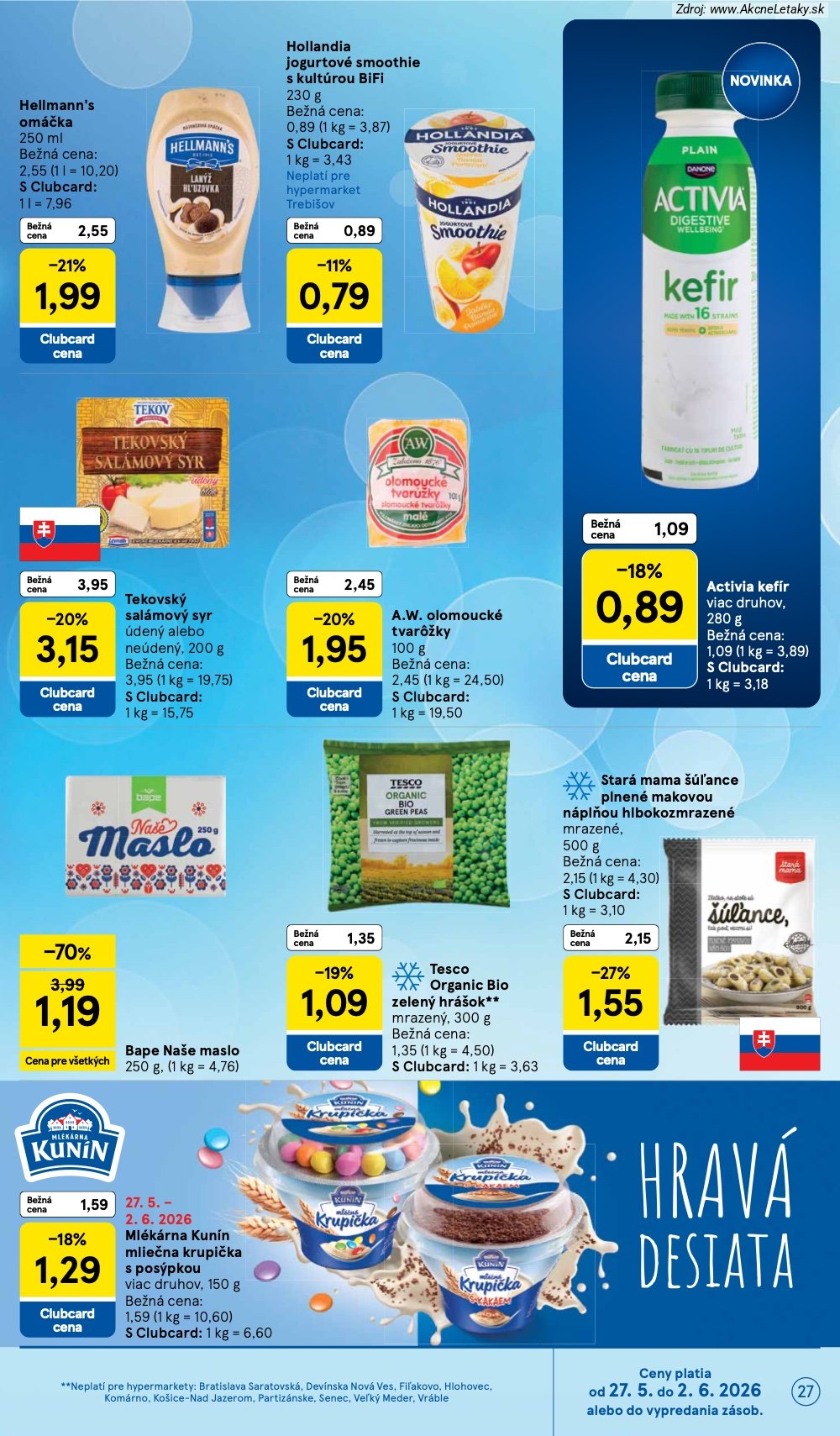 Leták Tesco - strana 27