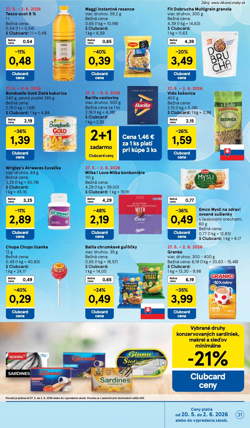 Strana 12 - leták Tesco (27. 5. - 2. 6. 2026)
