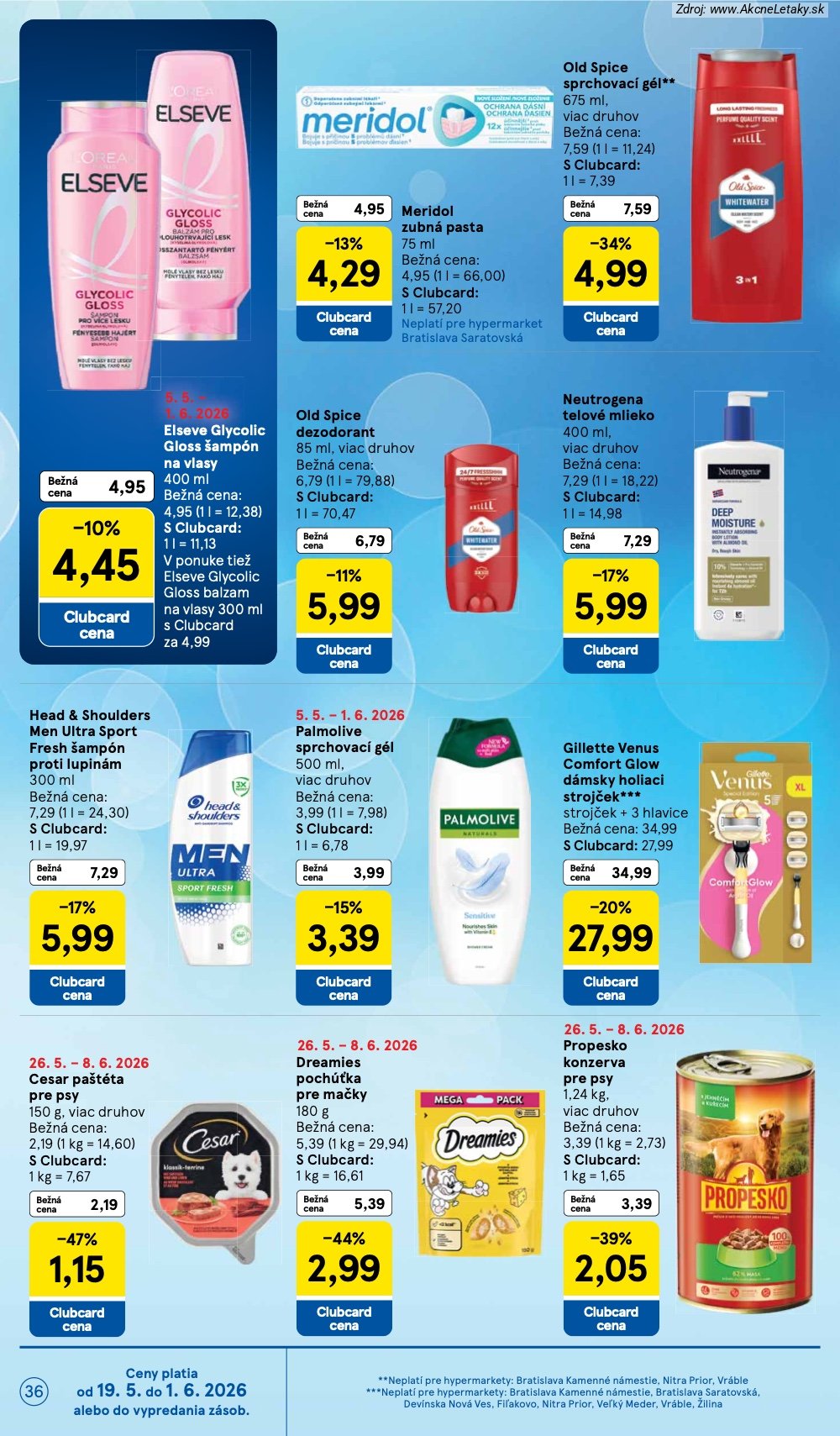 Leták Tesco - strana 36