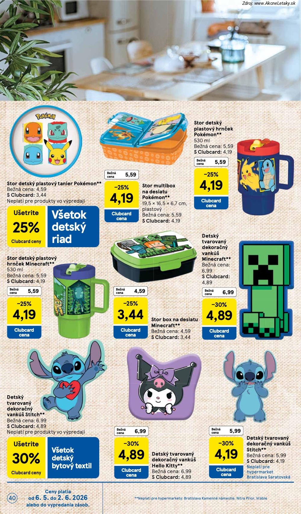 Leták Tesco - strana 40