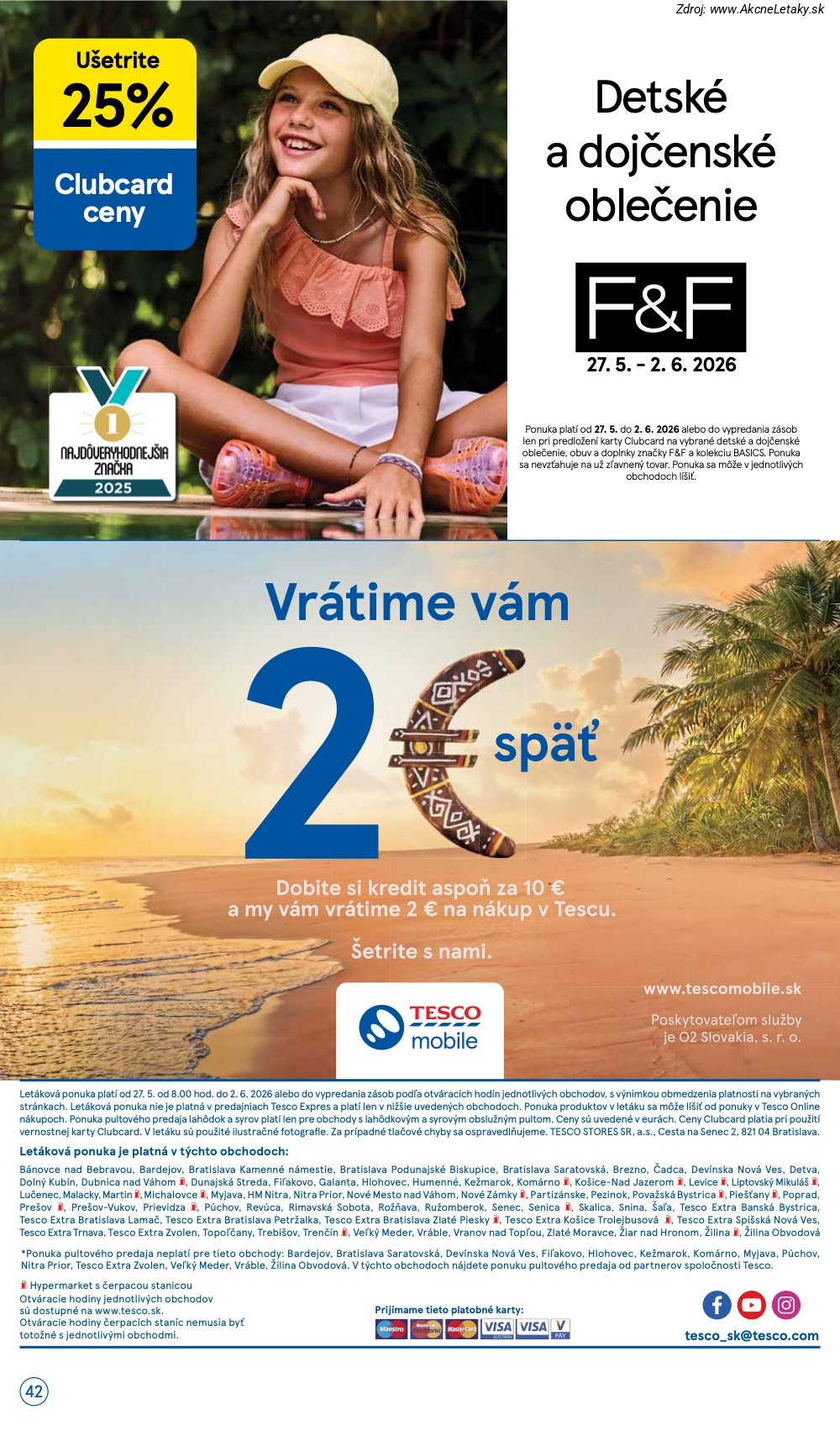 Leták Tesco - strana 42