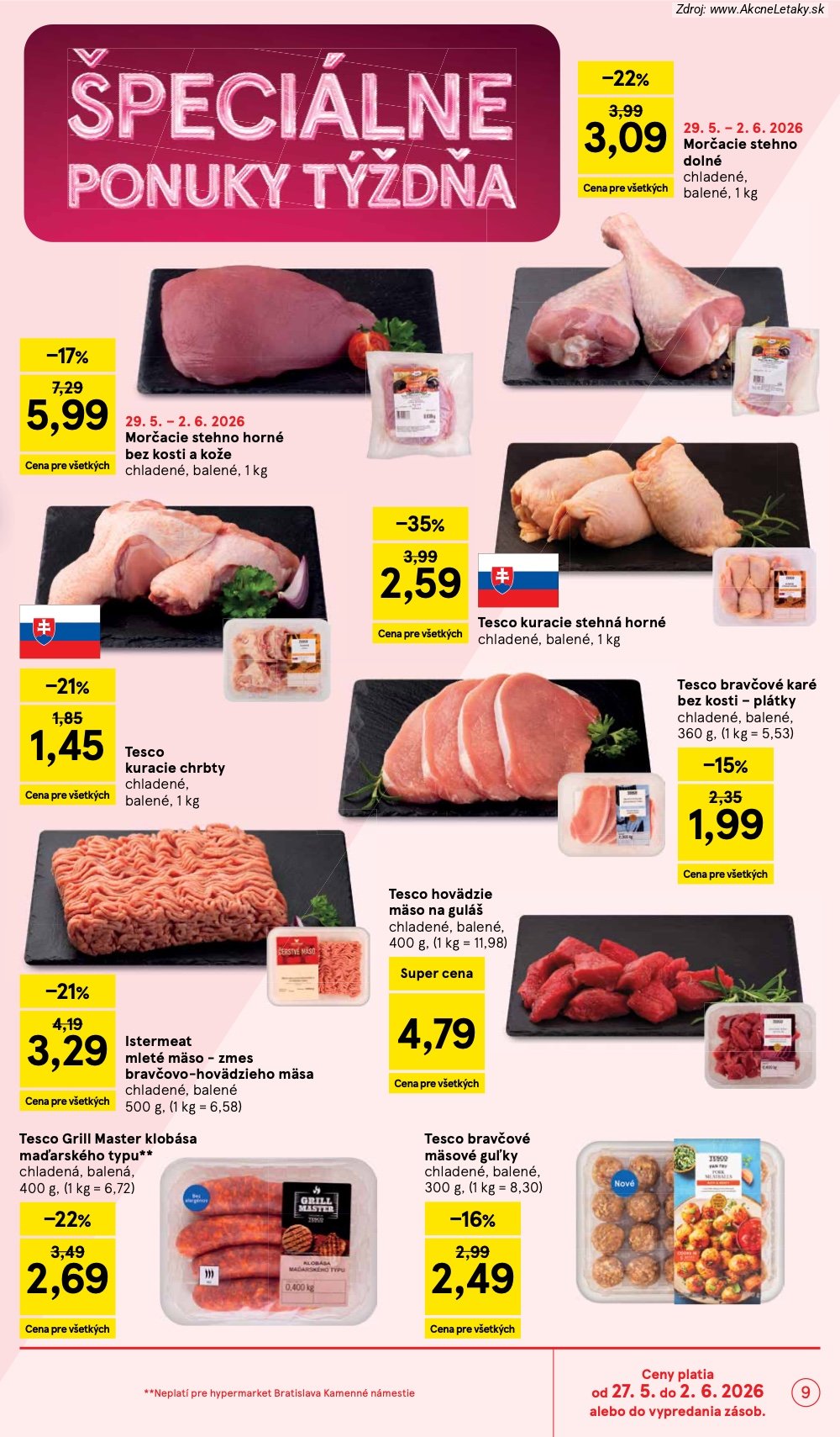 Leták Tesco - strana 9