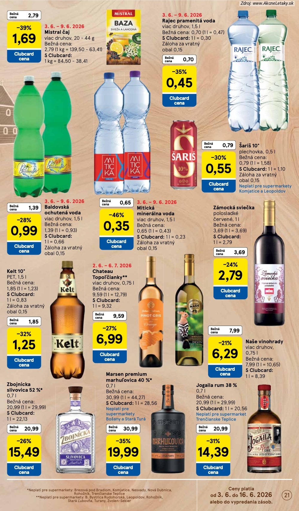 Leták Tesco (3. 6. - 9. 6. 2026) - strana 21 z 35