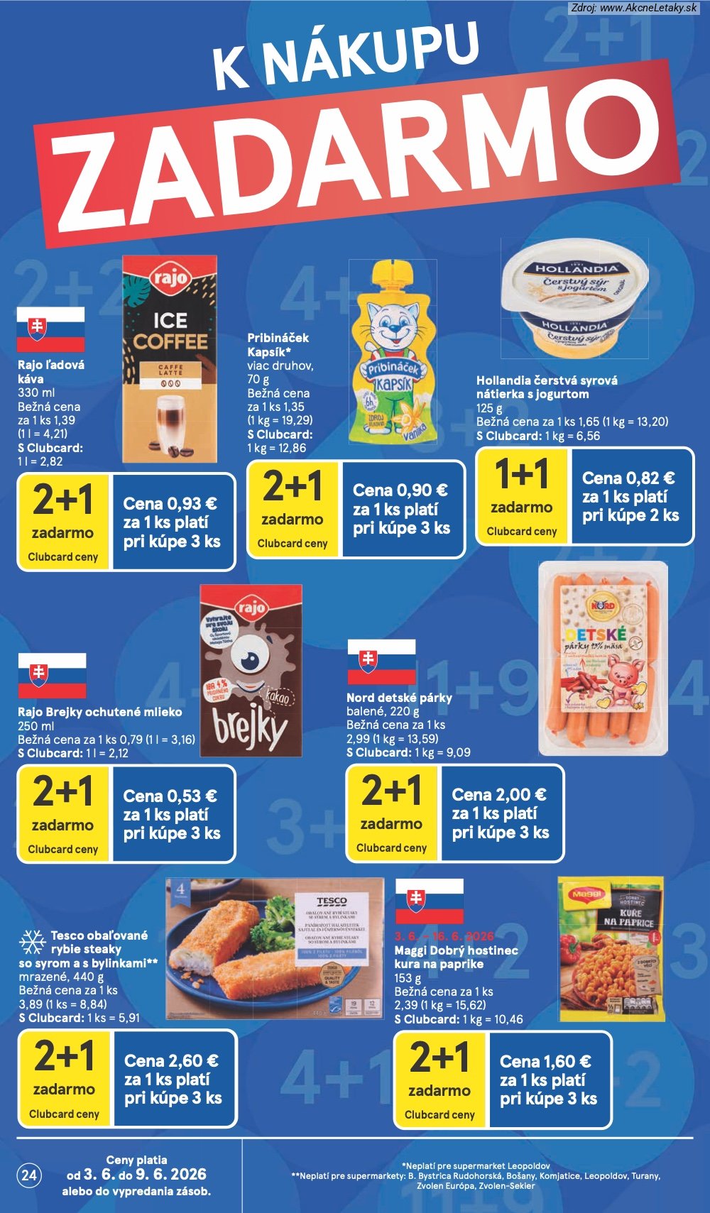 Leták Tesco (3. 6. - 9. 6. 2026) - strana 24 z 35