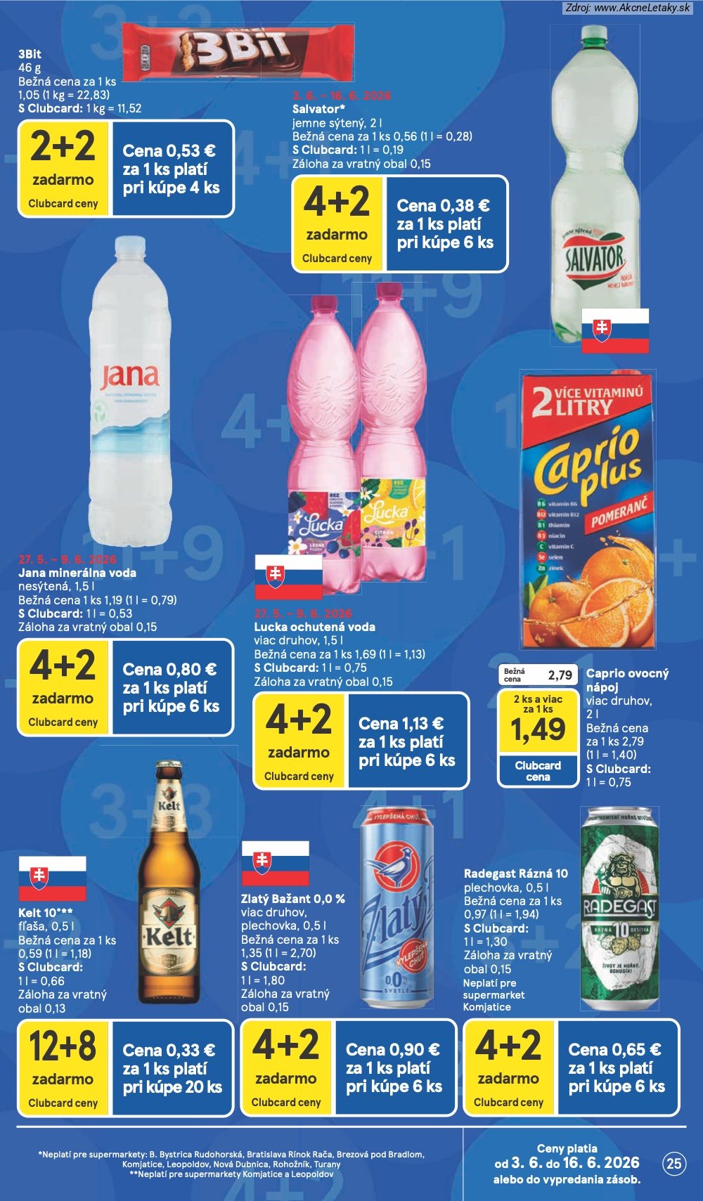 Leták Tesco (3. 6. - 9. 6. 2026) - strana 25 z 35