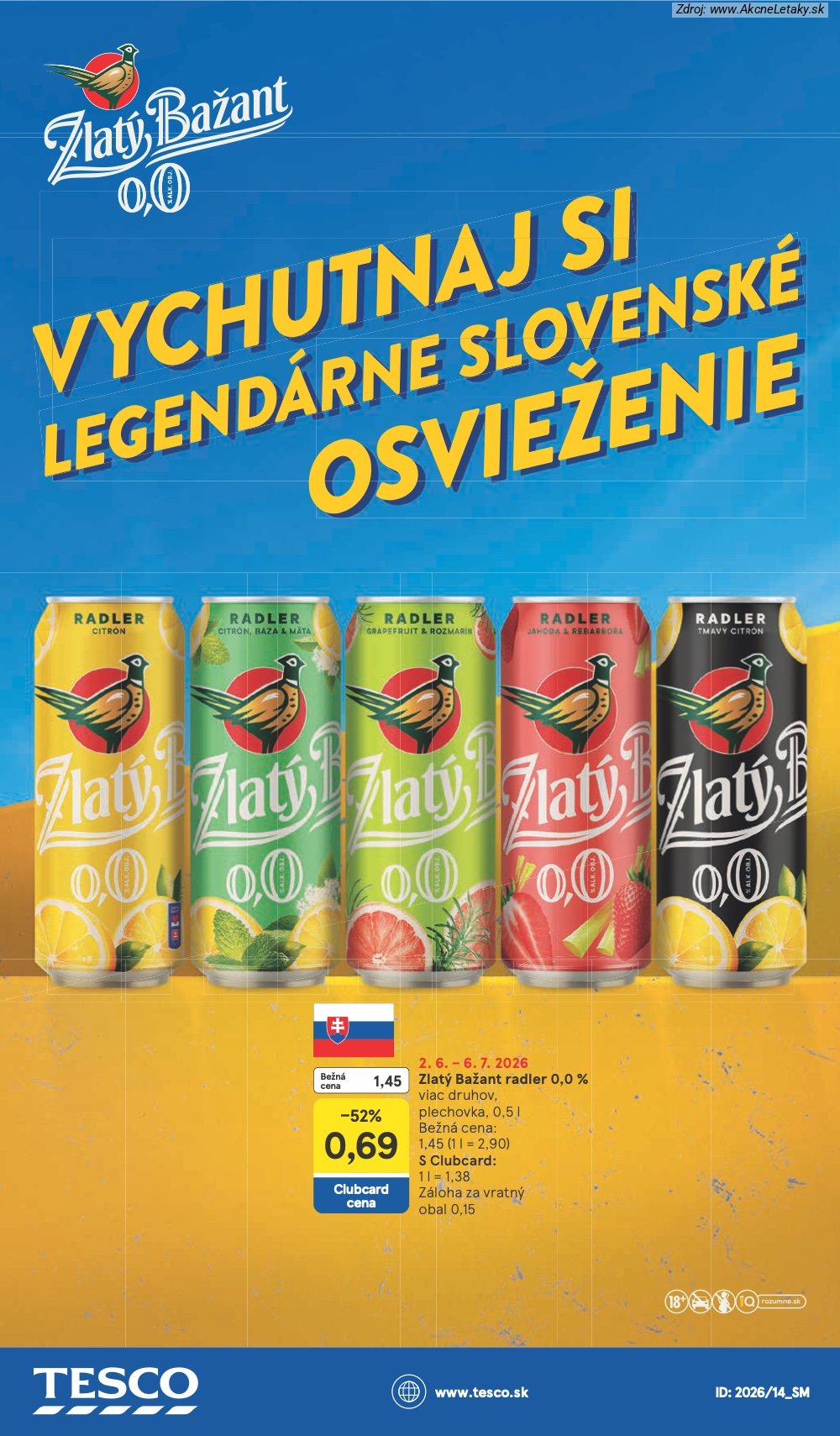 Leták Tesco (3. 6. - 9. 6. 2026) - strana 35 z 35