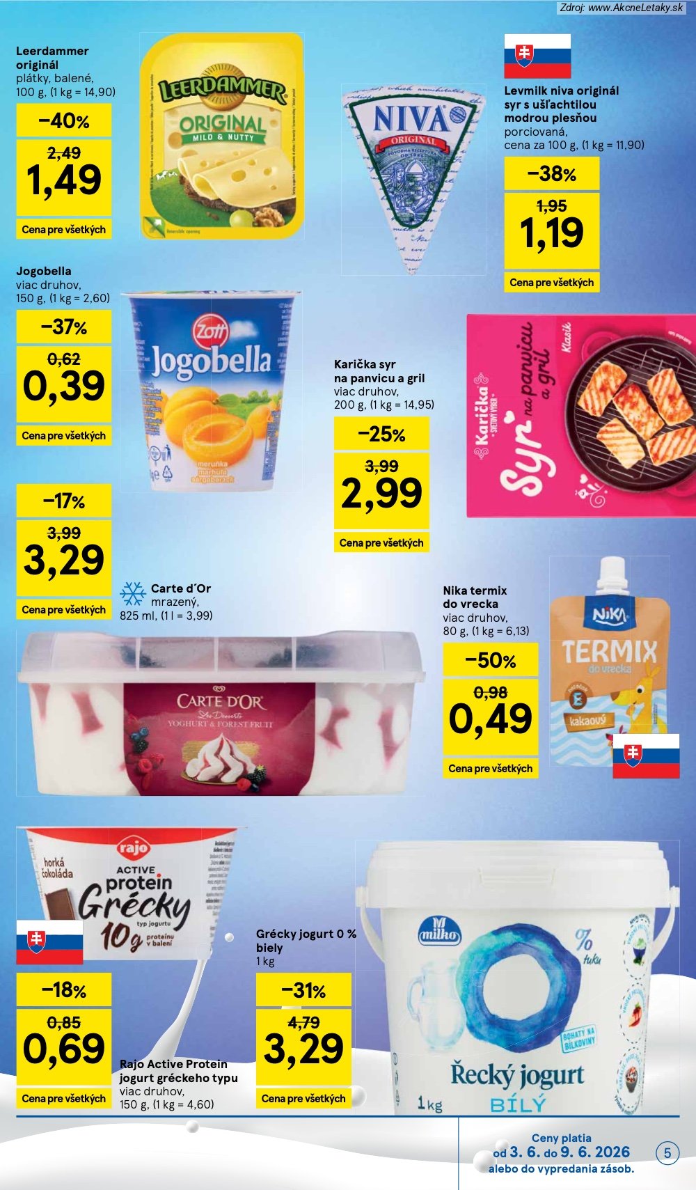 Leták Tesco (3. 6. - 9. 6. 2026) - strana 5 z 35
