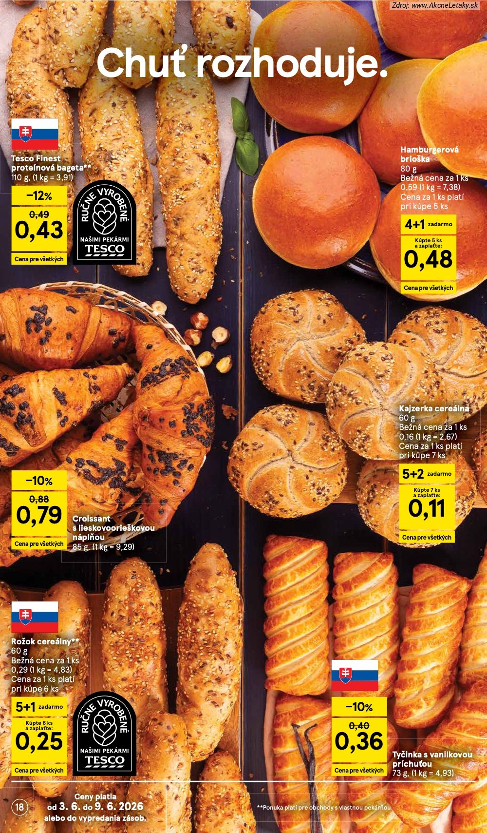 Leták Tesco (3. 6. - 9. 6. 2026) - strana 18 z 52