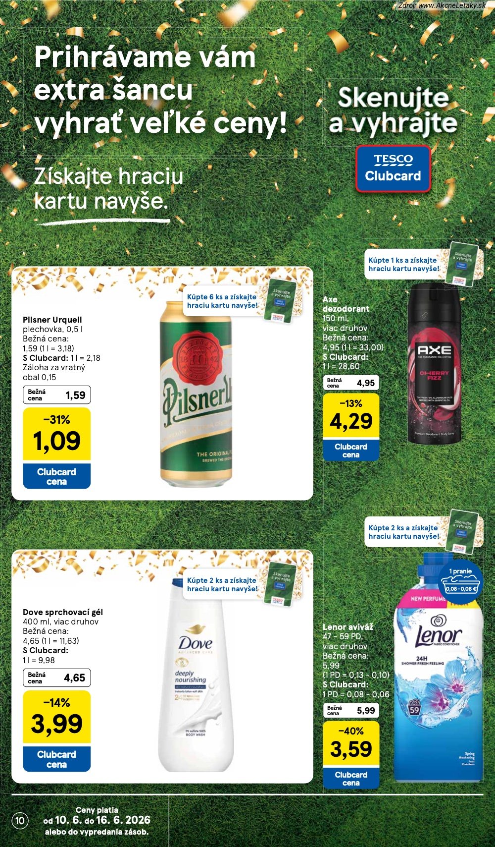 Leták Tesco (10. 6. - 16. 6. 2026) - strana 10 z 34