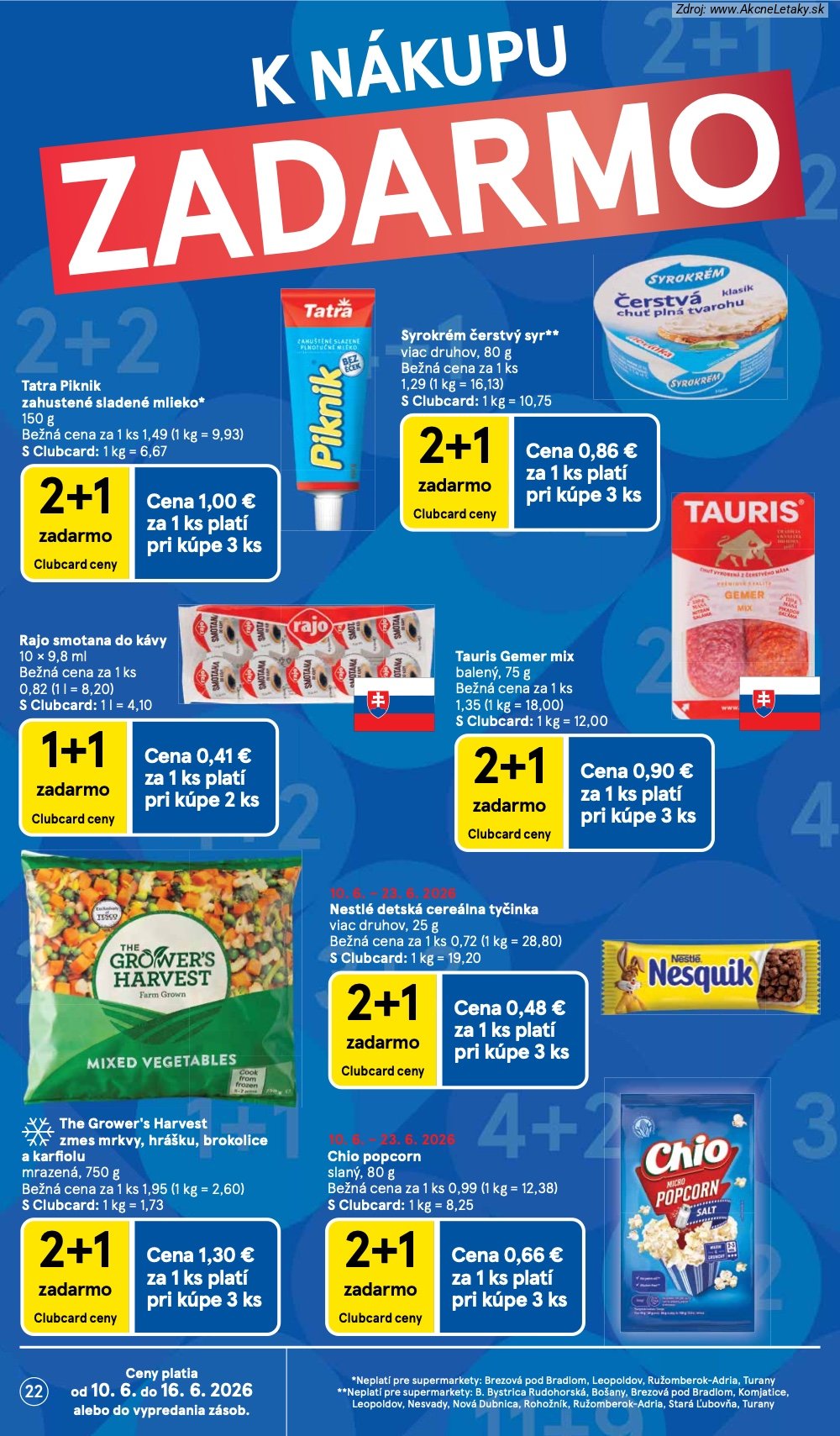 Leták Tesco (10. 6. - 16. 6. 2026) - strana 22 z 34