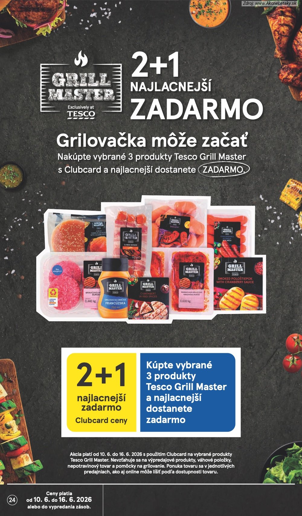 Leták Tesco (10. 6. - 16. 6. 2026) - strana 24 z 34