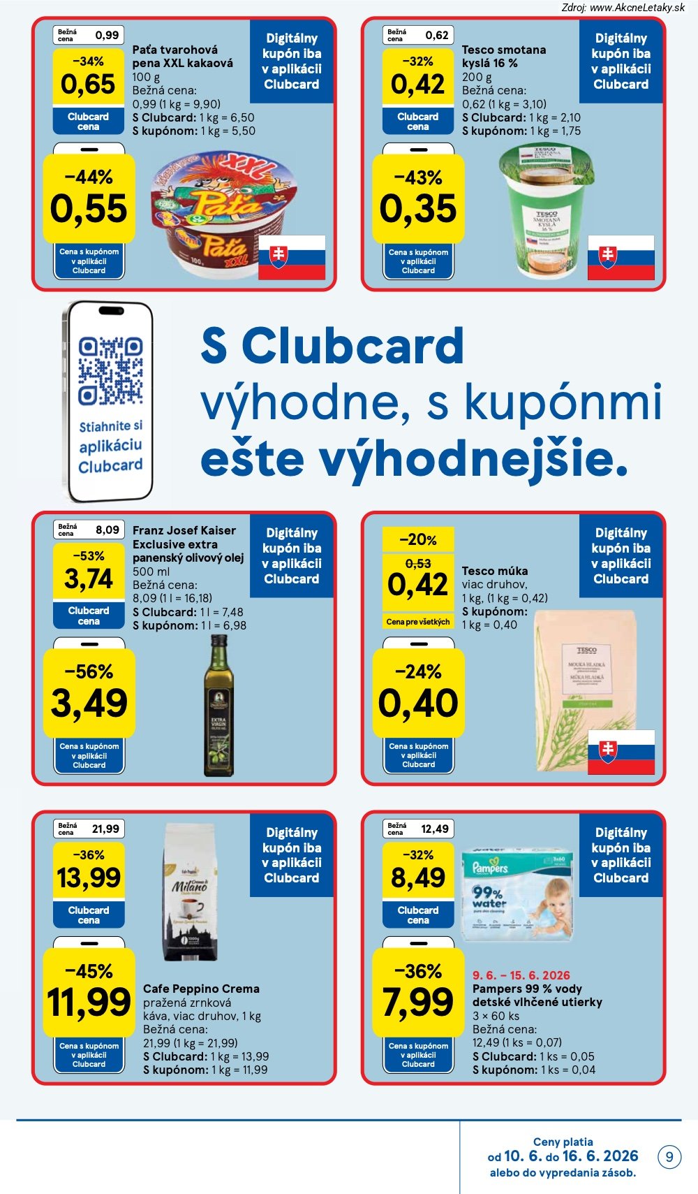 Leták Tesco (10. 6. - 16. 6. 2026) - strana 9 z 34