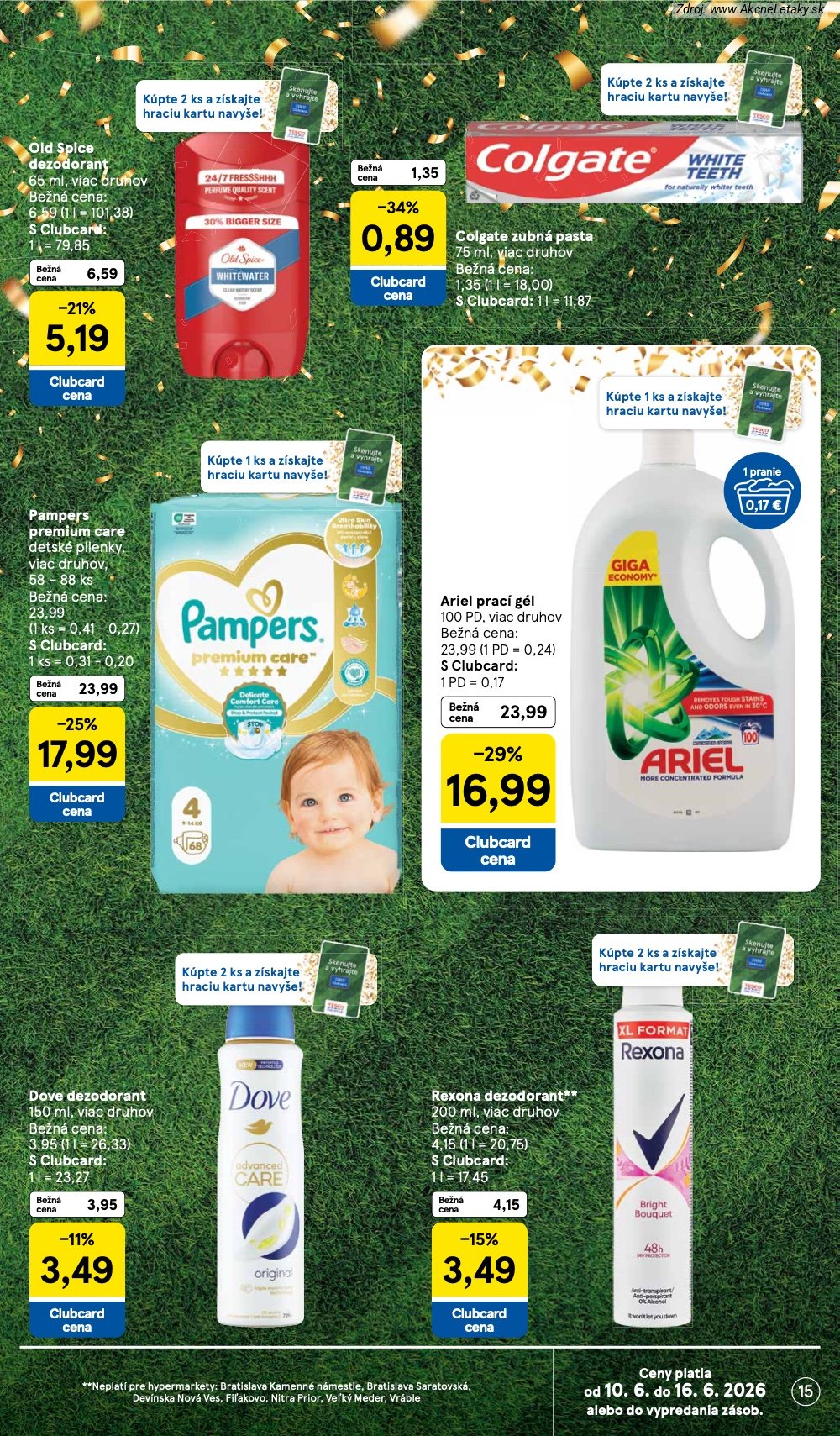 Leták Tesco (10. 6. - 16. 6. 2026) - strana 15 z 51