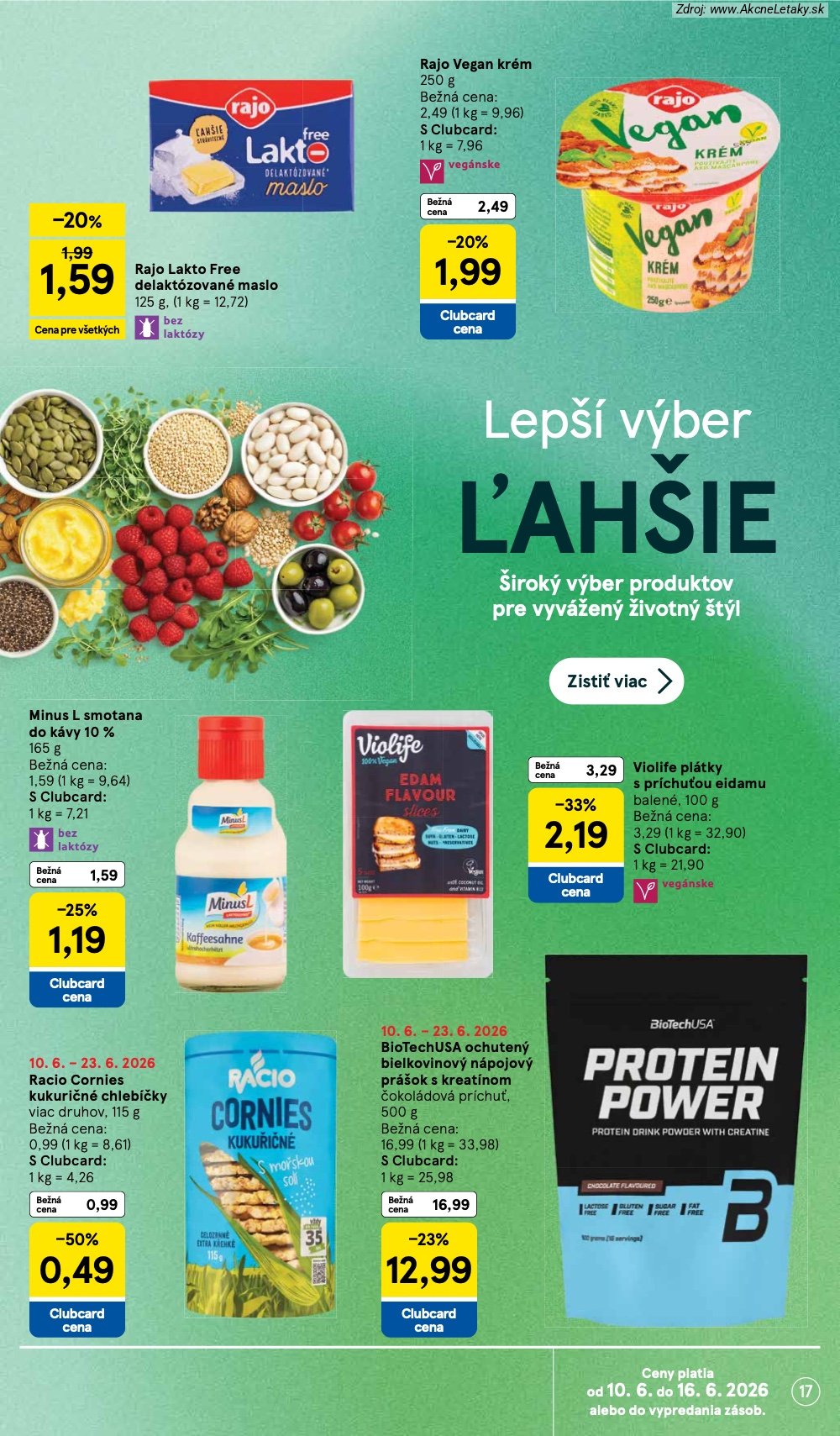 Leták Tesco (10. 6. - 16. 6. 2026) - strana 17 z 51