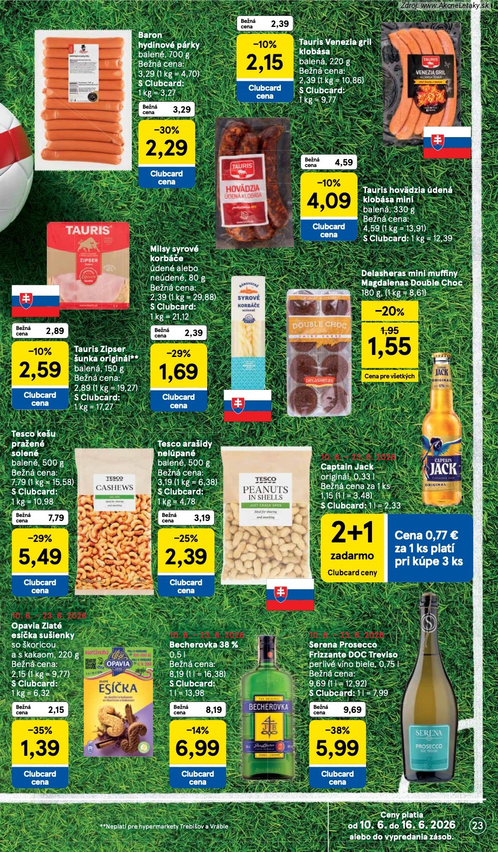 Leták Tesco (10. 6. - 16. 6. 2026) - strana 23 z 51