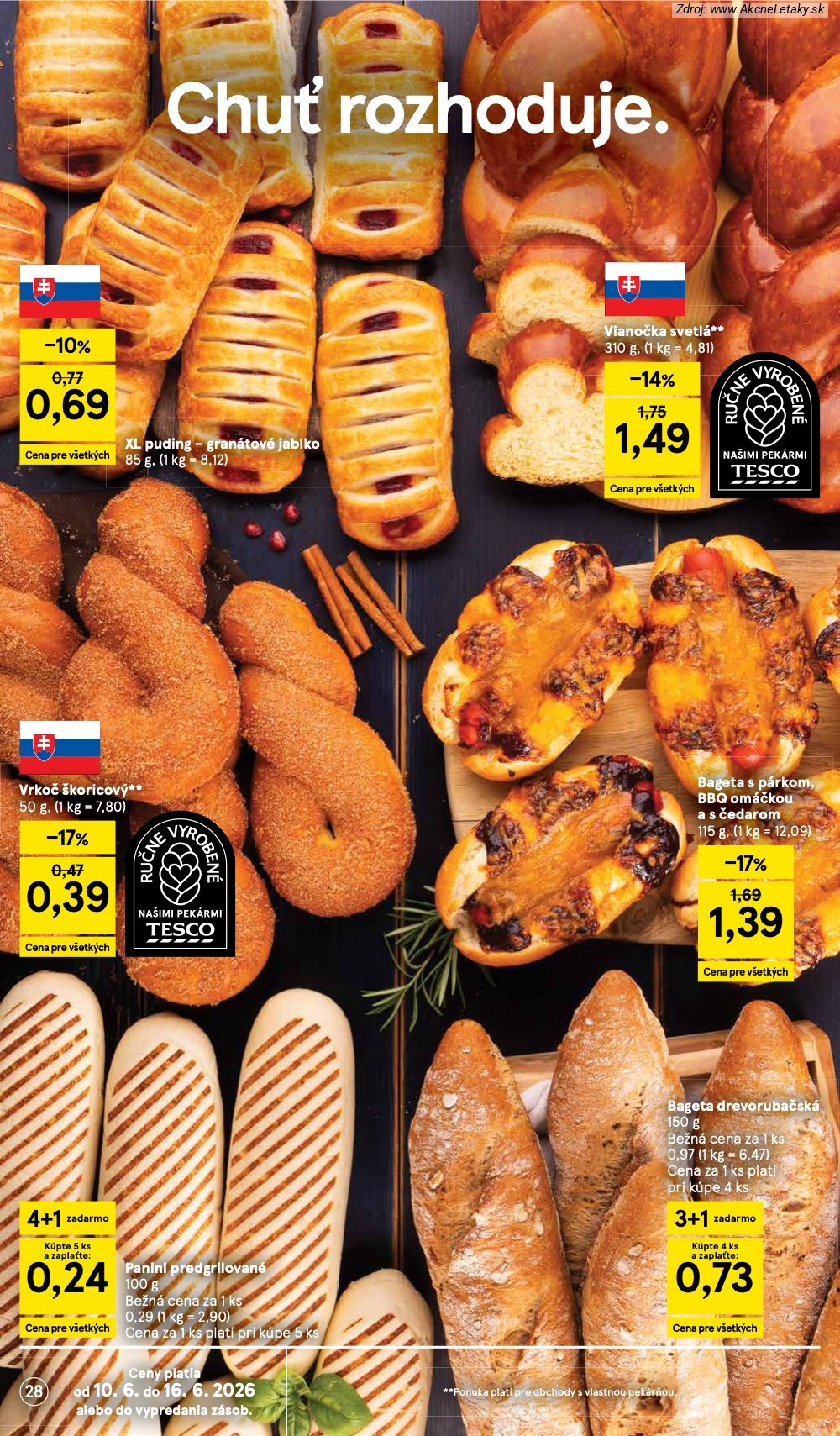 Leták Tesco (10. 6. - 16. 6. 2026) - strana 28 z 51