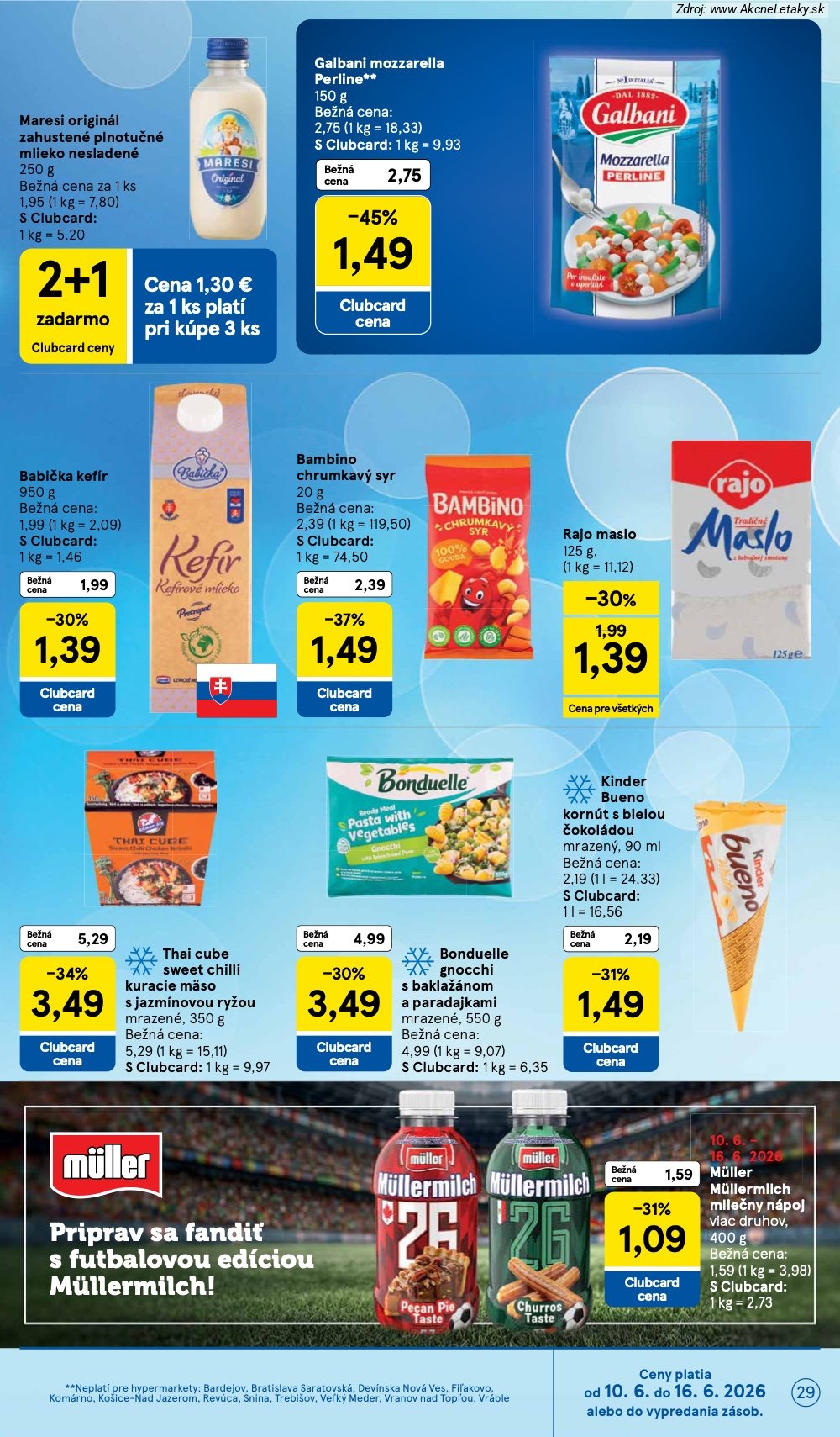 Leták Tesco (10. 6. - 16. 6. 2026) - strana 29 z 51