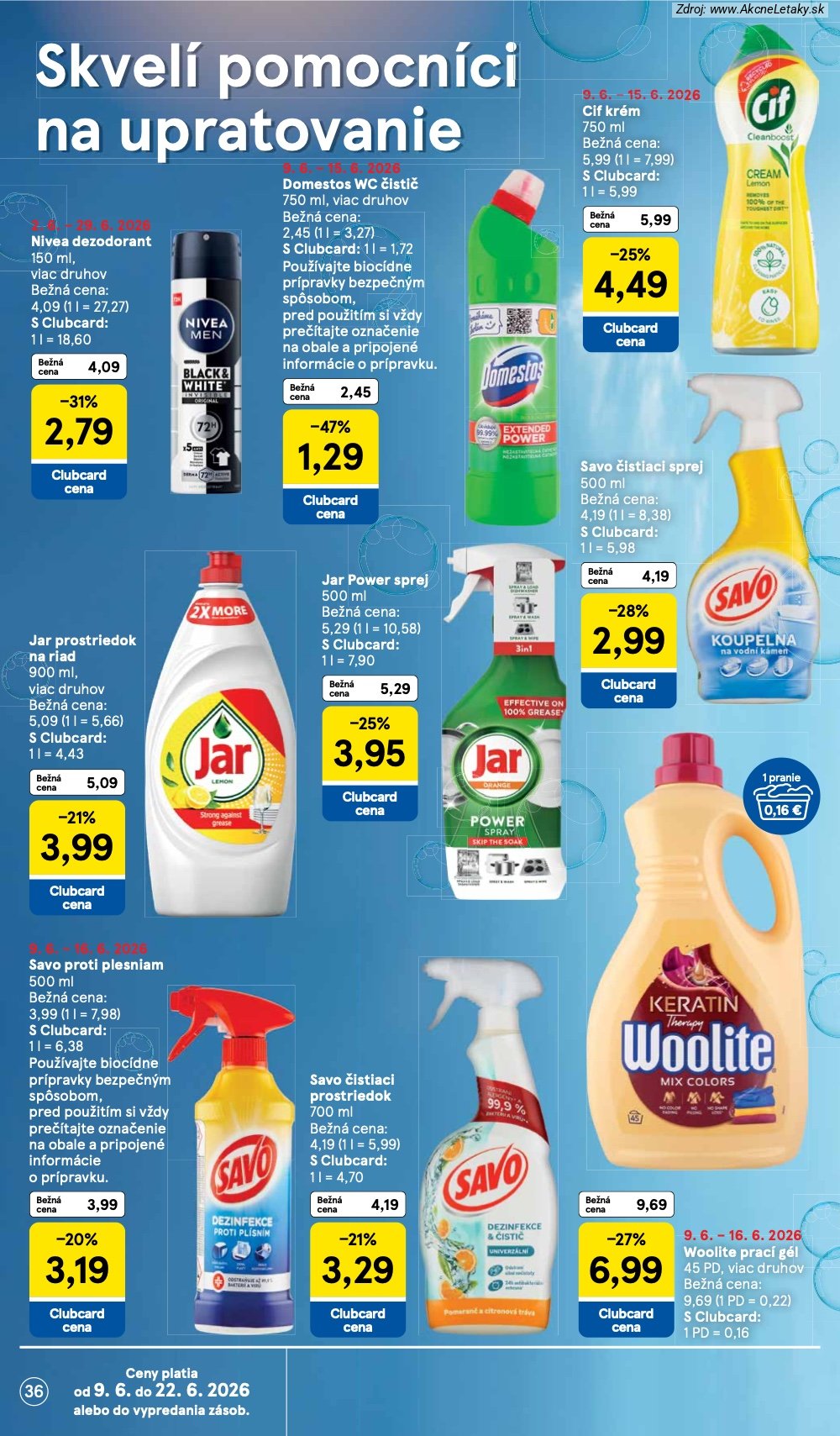 Leták Tesco (10. 6. - 16. 6. 2026) - strana 36 z 51