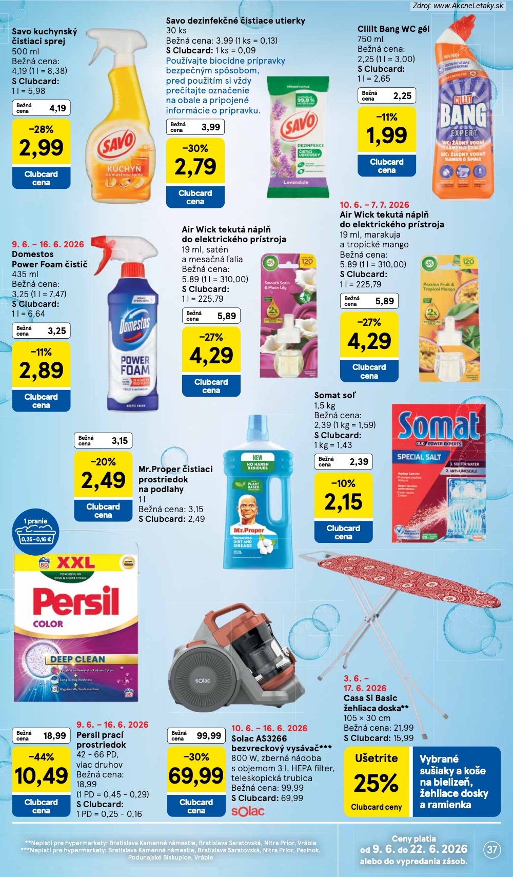 Leták Tesco (10. 6. - 16. 6. 2026) - strana 37 z 51