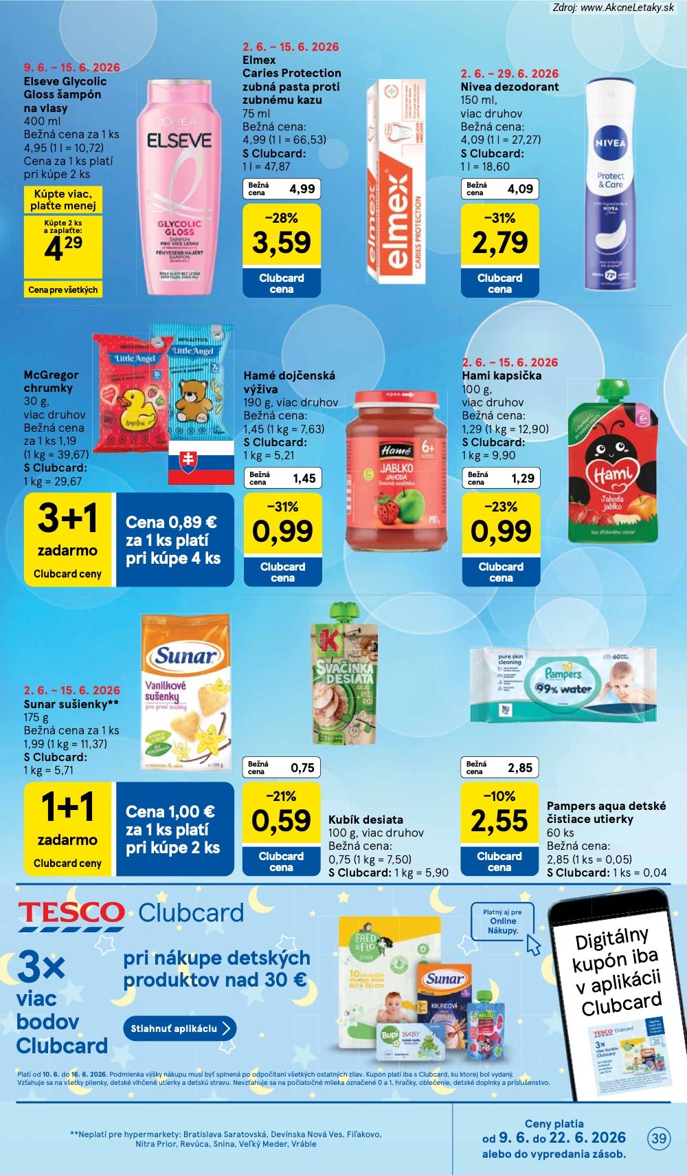 Leták Tesco (10. 6. - 16. 6. 2026) - strana 39 z 51