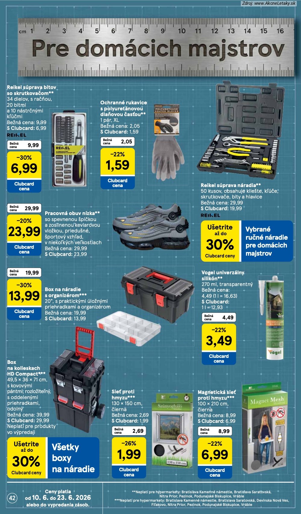 Leták Tesco (10. 6. - 16. 6. 2026) - strana 42 z 51