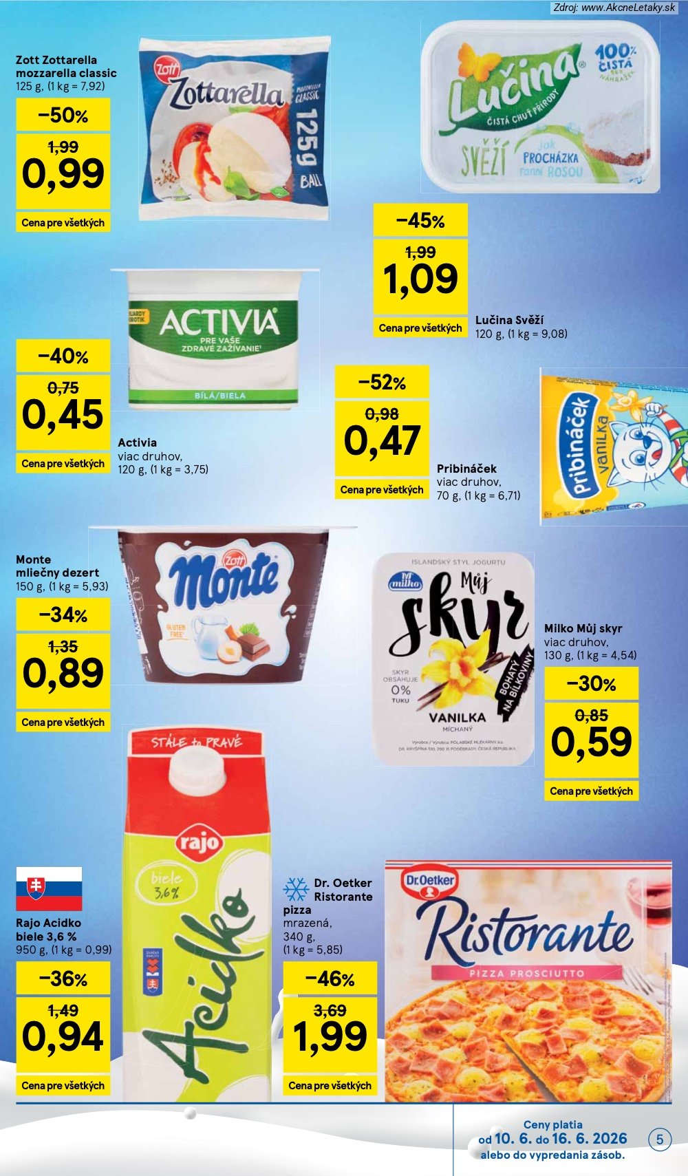 Leták Tesco (10. 6. - 16. 6. 2026) - strana 5 z 51