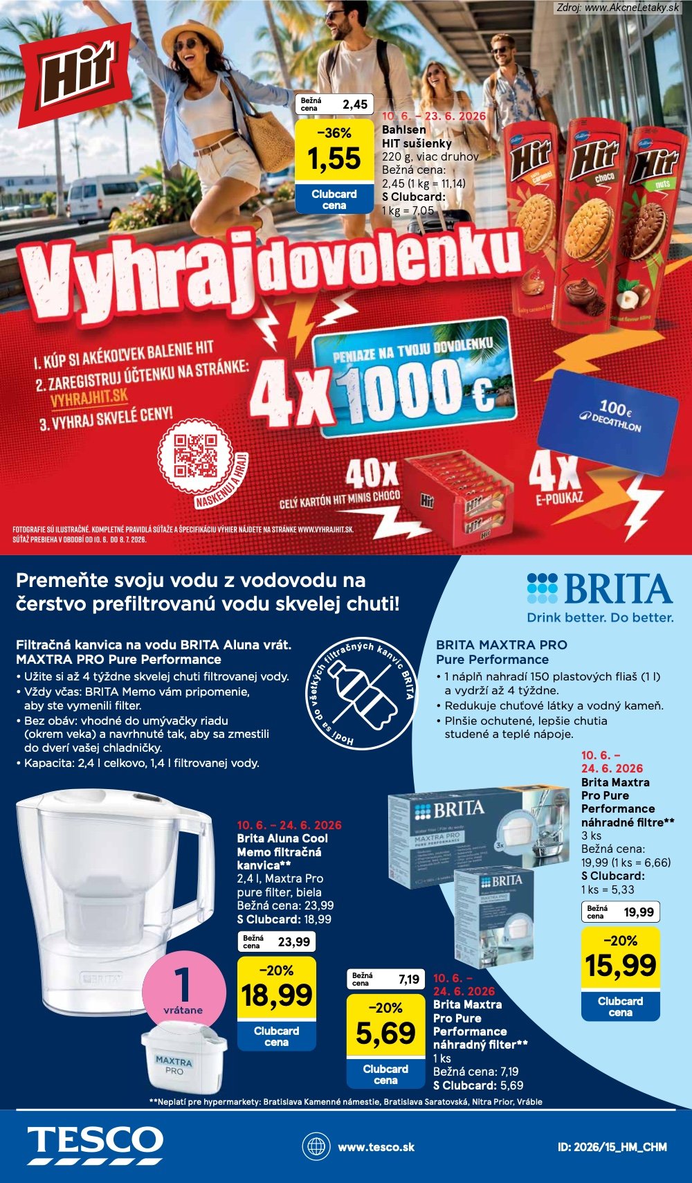 Leták Tesco (10. 6. - 16. 6. 2026) - strana 51 z 51