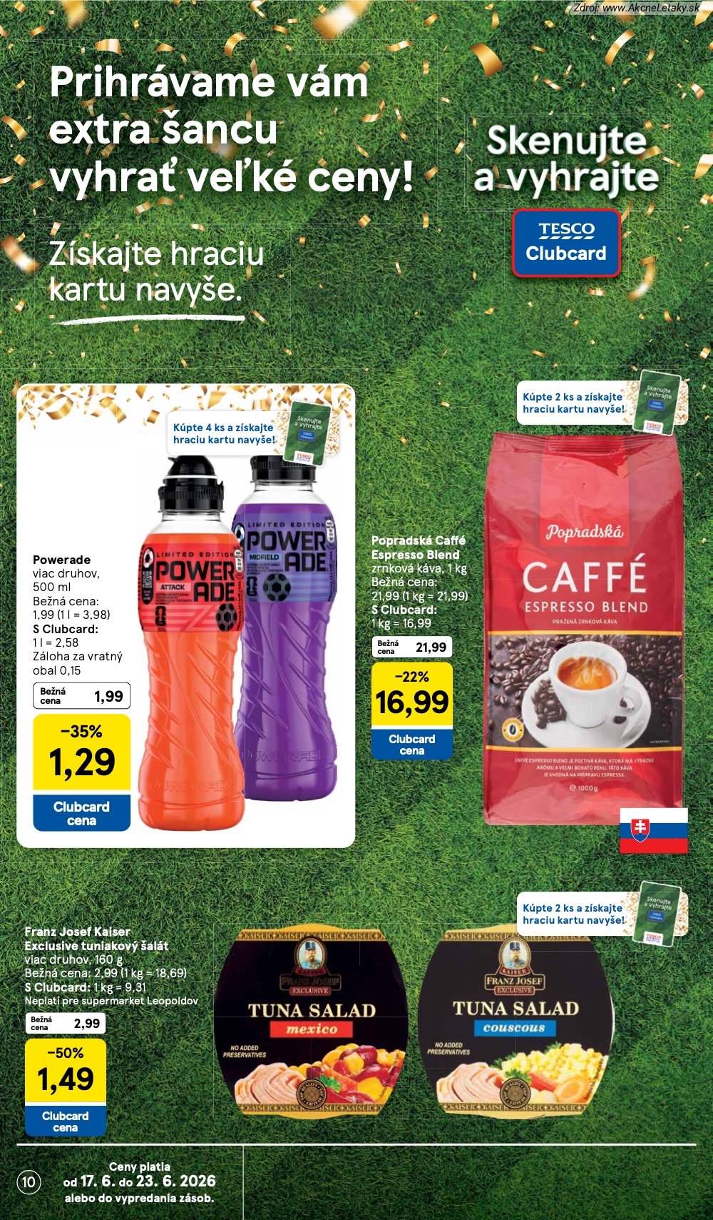 Leták Tesco (17. 6. - 23. 6. 2026) - strana 10 z 37