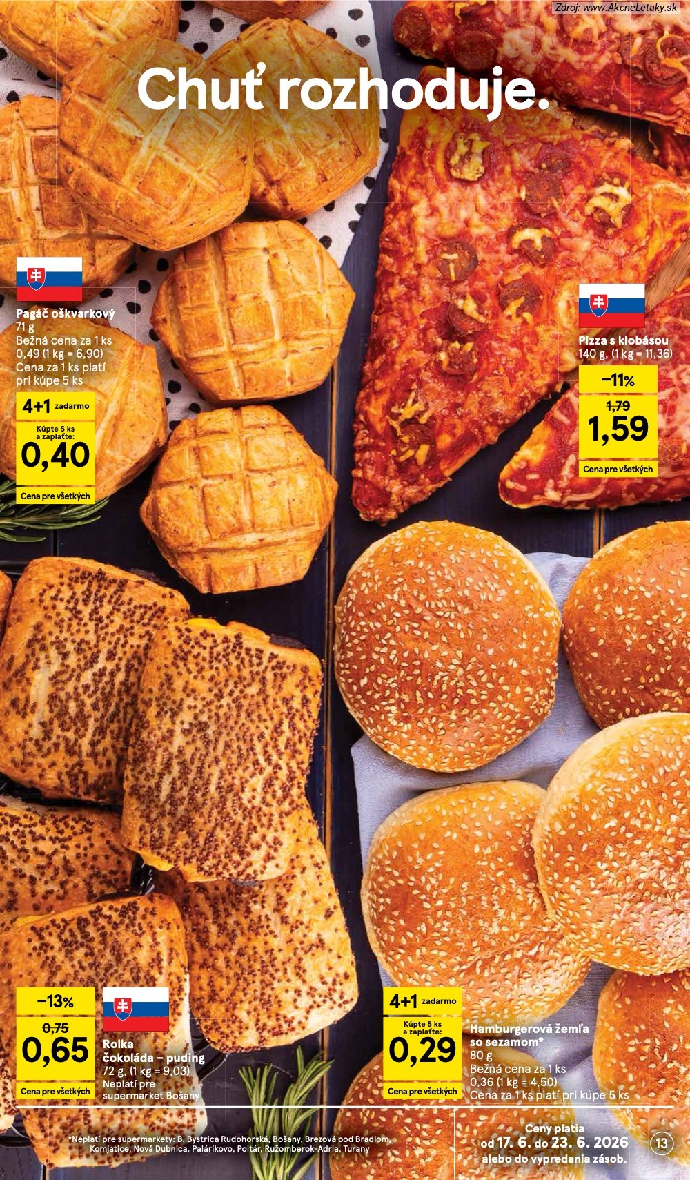 Leták Tesco (17. 6. - 23. 6. 2026) - strana 13 z 37