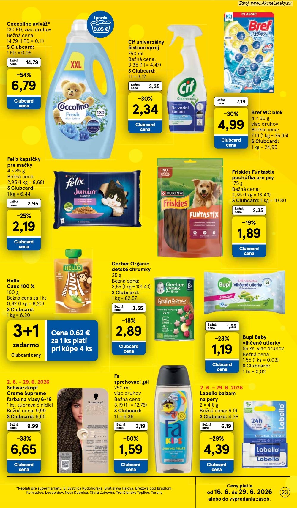 Leták Tesco (17. 6. - 23. 6. 2026) - strana 23 z 37