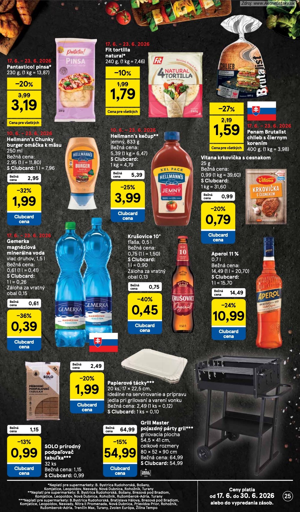 Leták Tesco (17. 6. - 23. 6. 2026) - strana 25 z 37