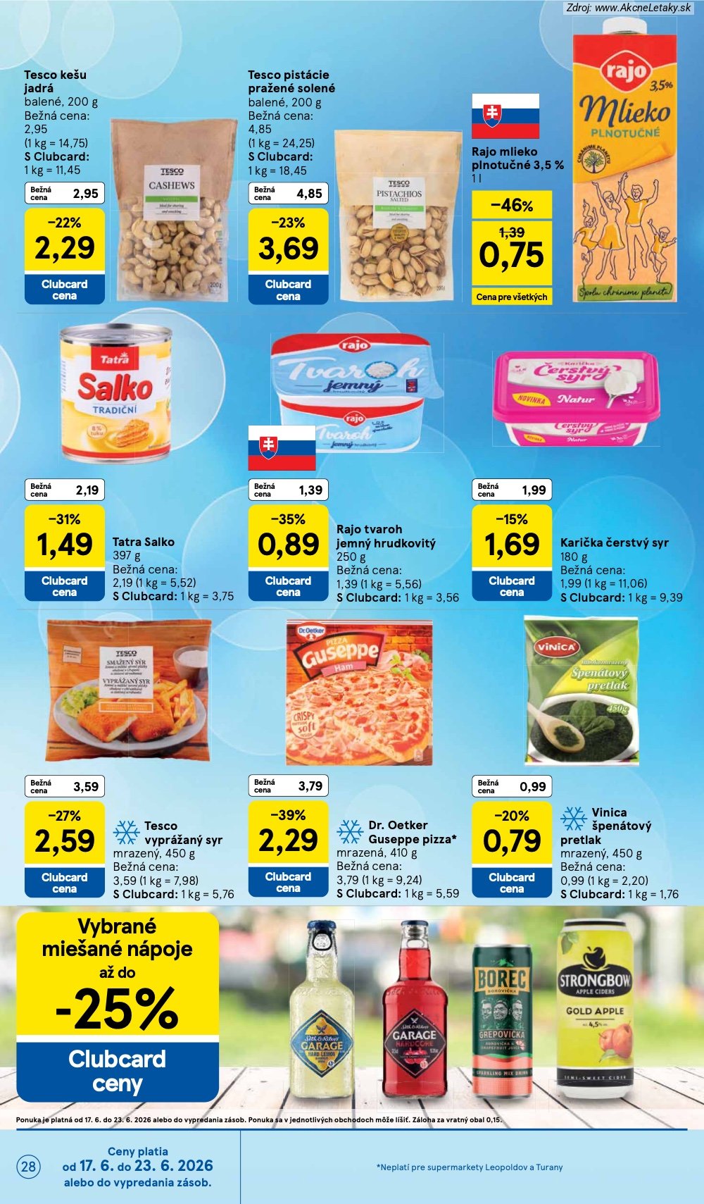 Leták Tesco (17. 6. - 23. 6. 2026) - strana 28 z 37