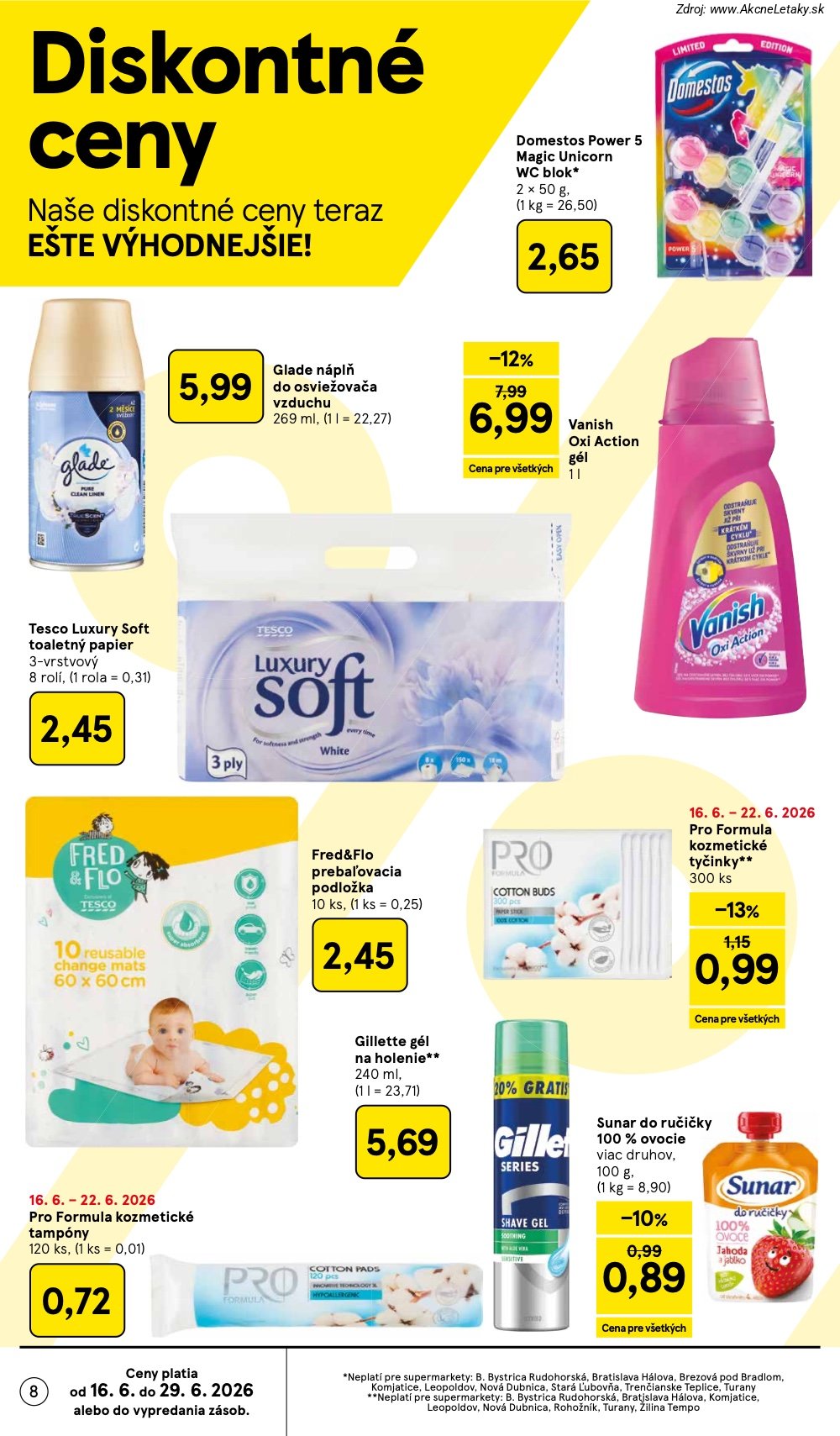 Leták Tesco (17. 6. - 23. 6. 2026) - strana 8 z 37