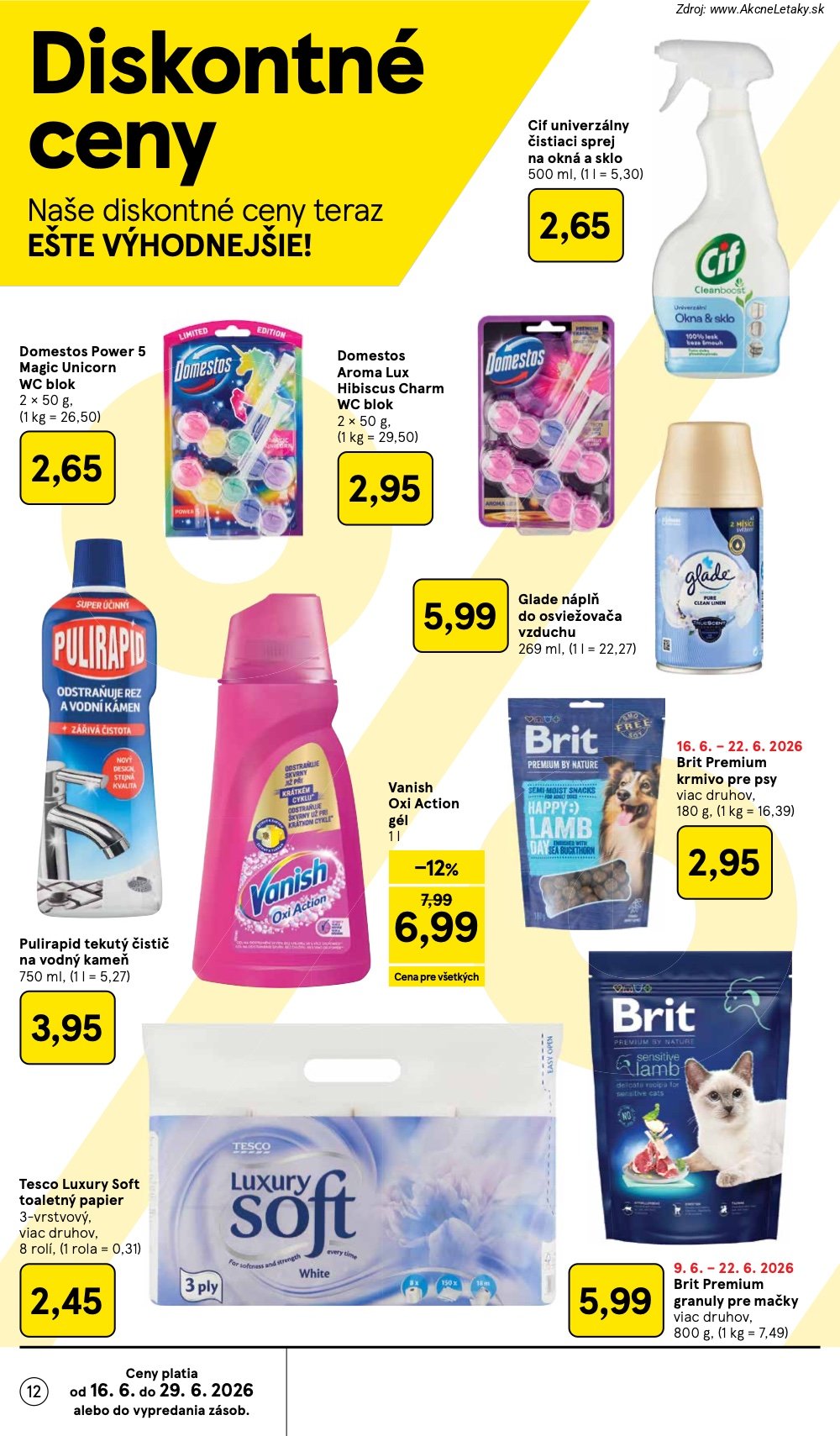 Leták Tesco (17. 6. - 23. 6. 2026) - strana 12 z 58