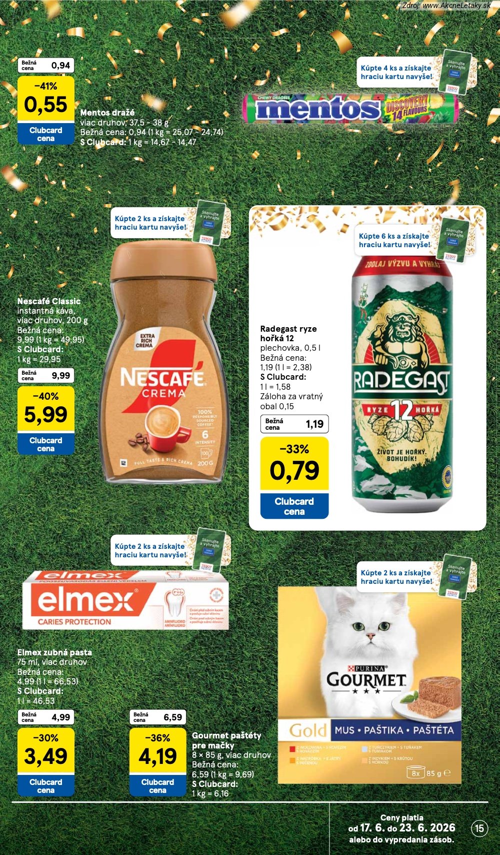 Leták Tesco (17. 6. - 23. 6. 2026) - strana 15 z 58